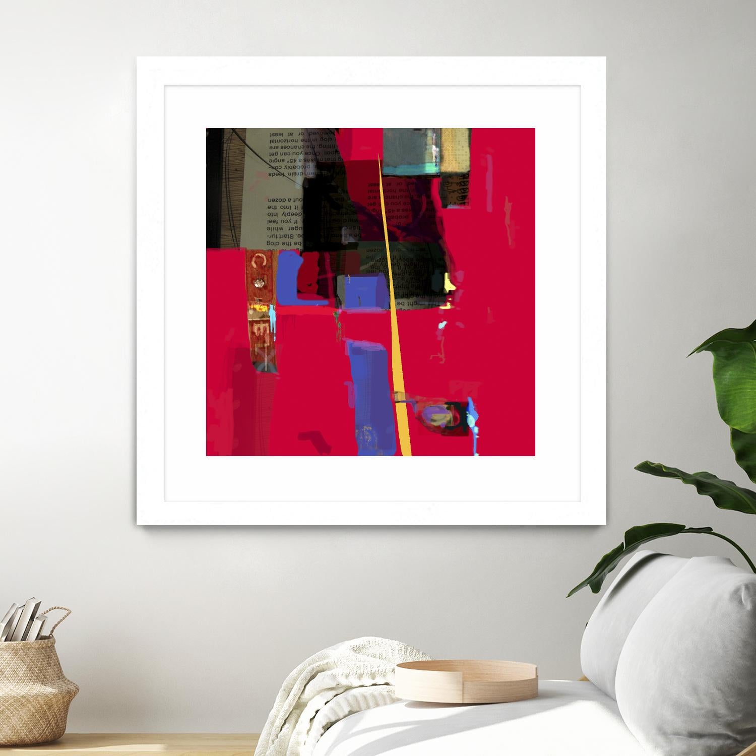 Memories II by Daniel Tollas on GIANT ART - purple abstract