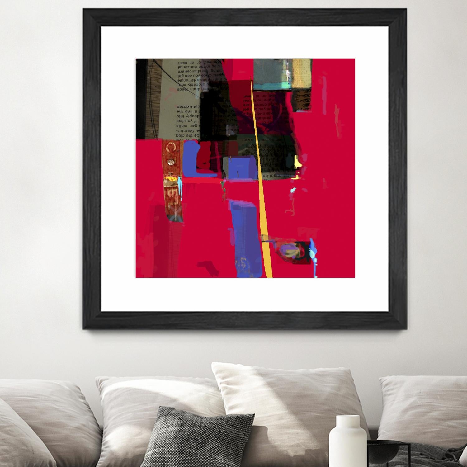 Memories II by Daniel Tollas on GIANT ART - purple abstract