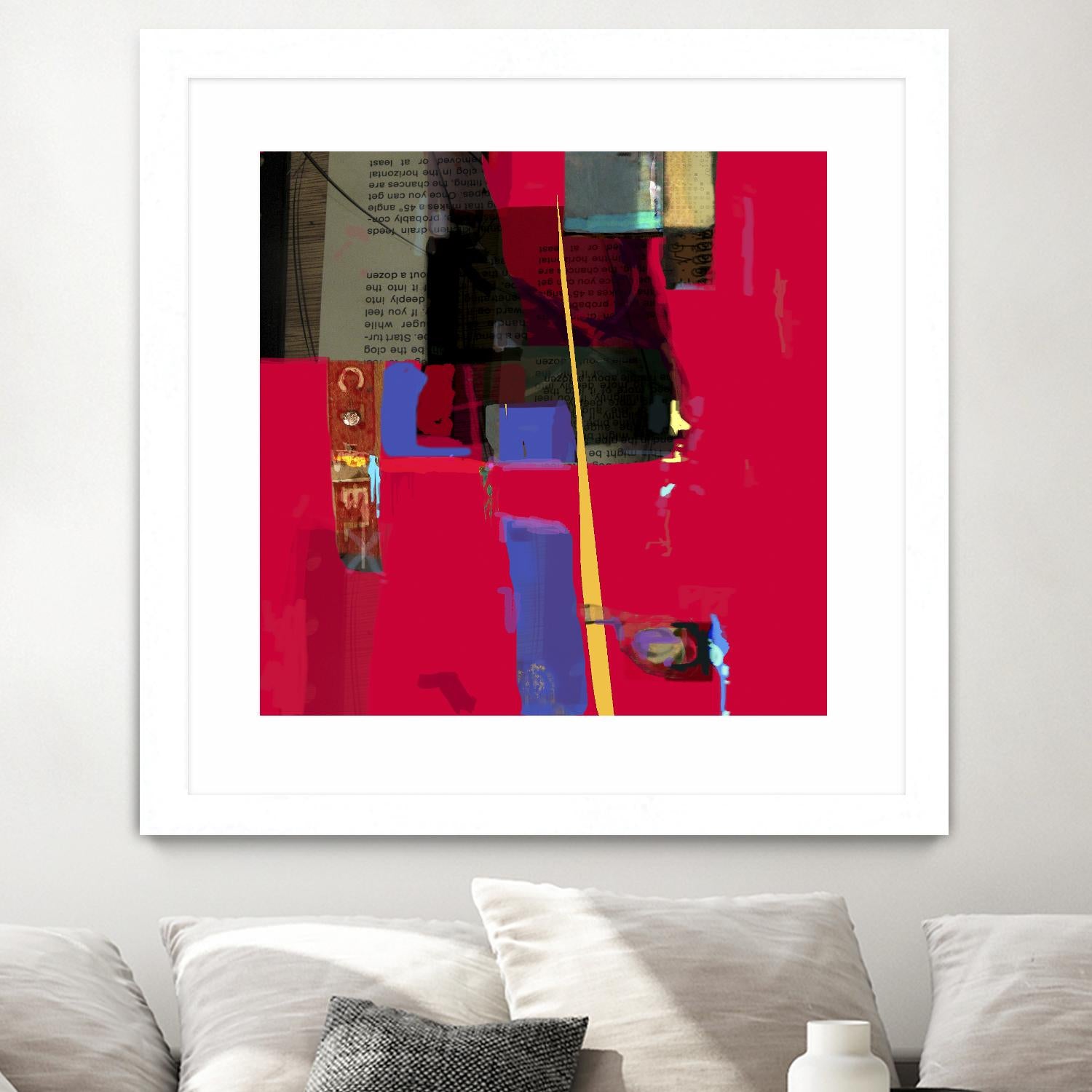 Memories II by Daniel Tollas on GIANT ART - purple abstract