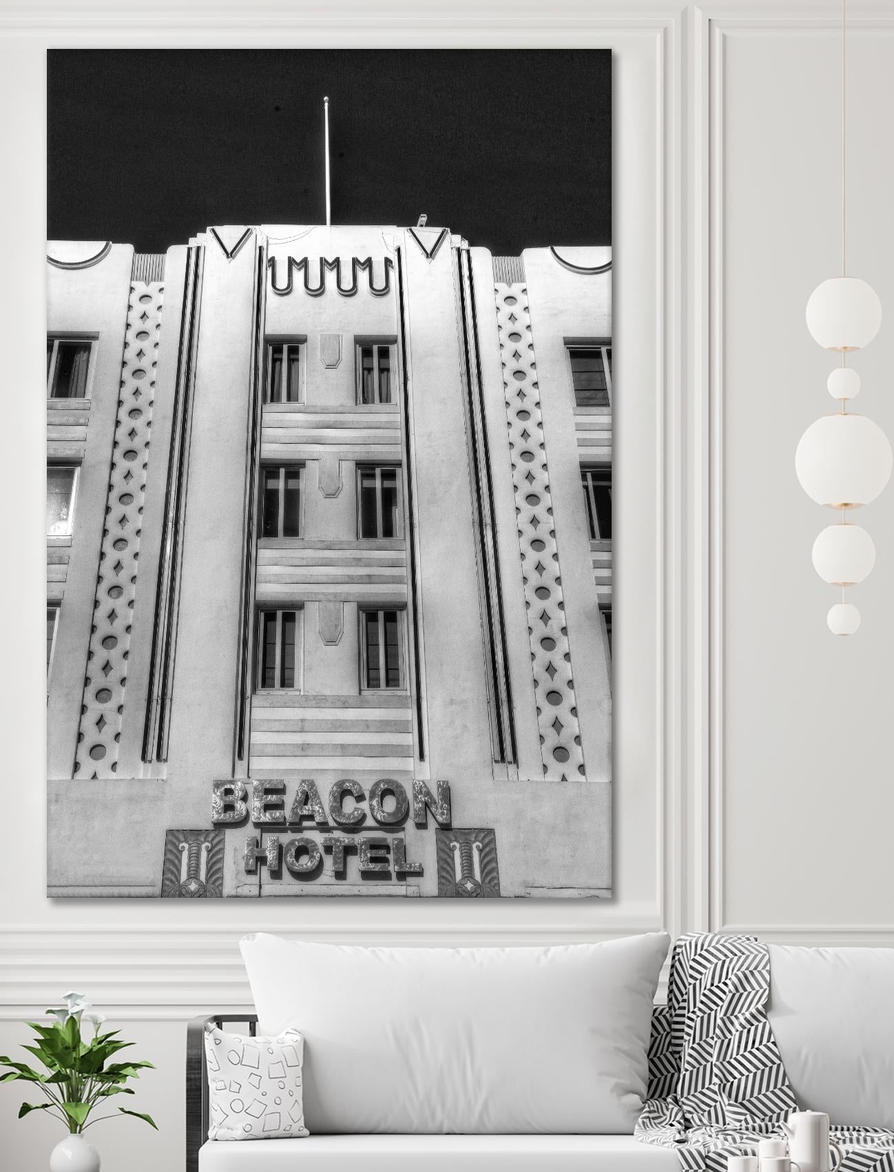 Beacon Hotel by Peter Dulis on GIANT ART - black architectural