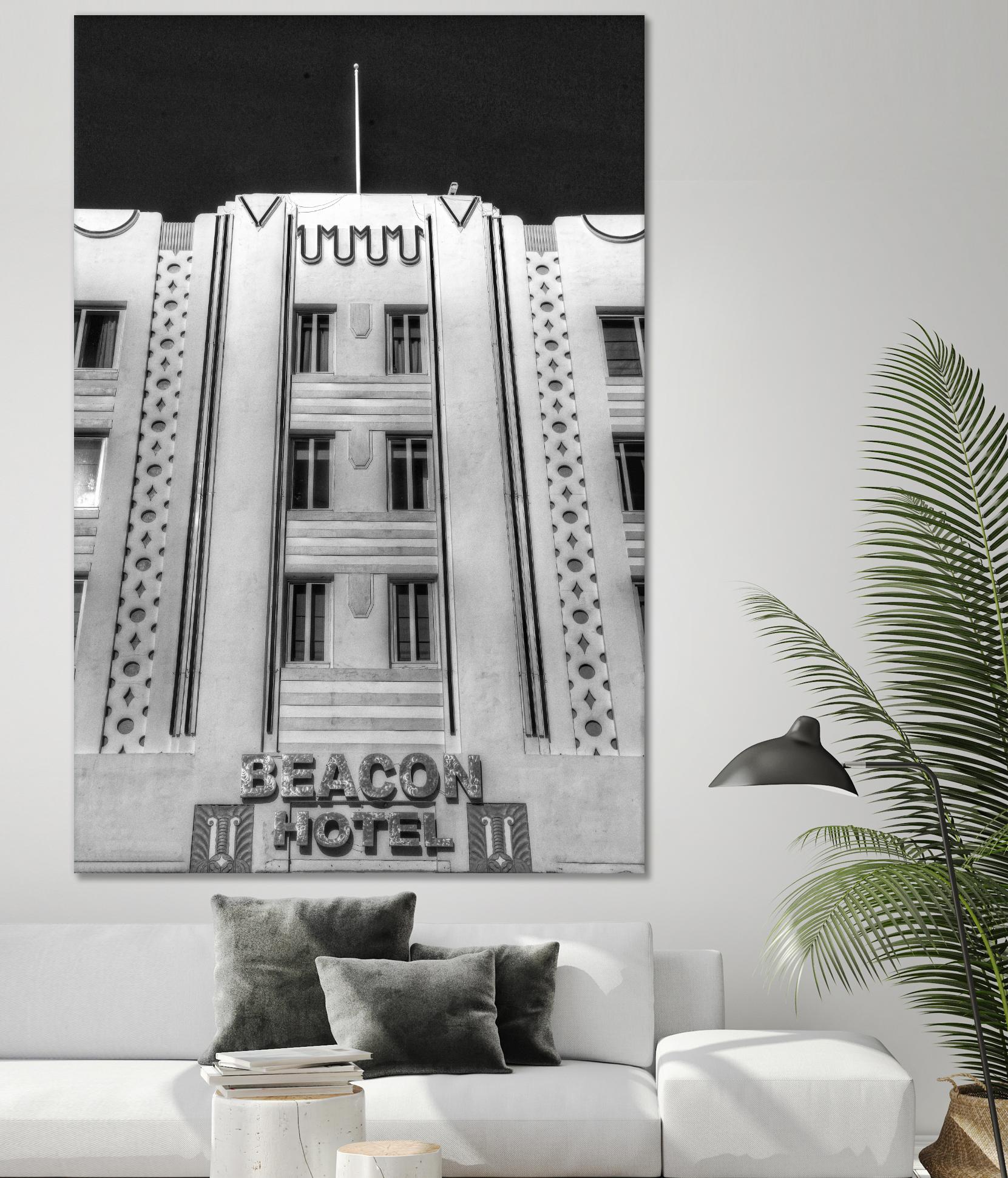 Beacon Hotel by Peter Dulis on GIANT ART - black architectural