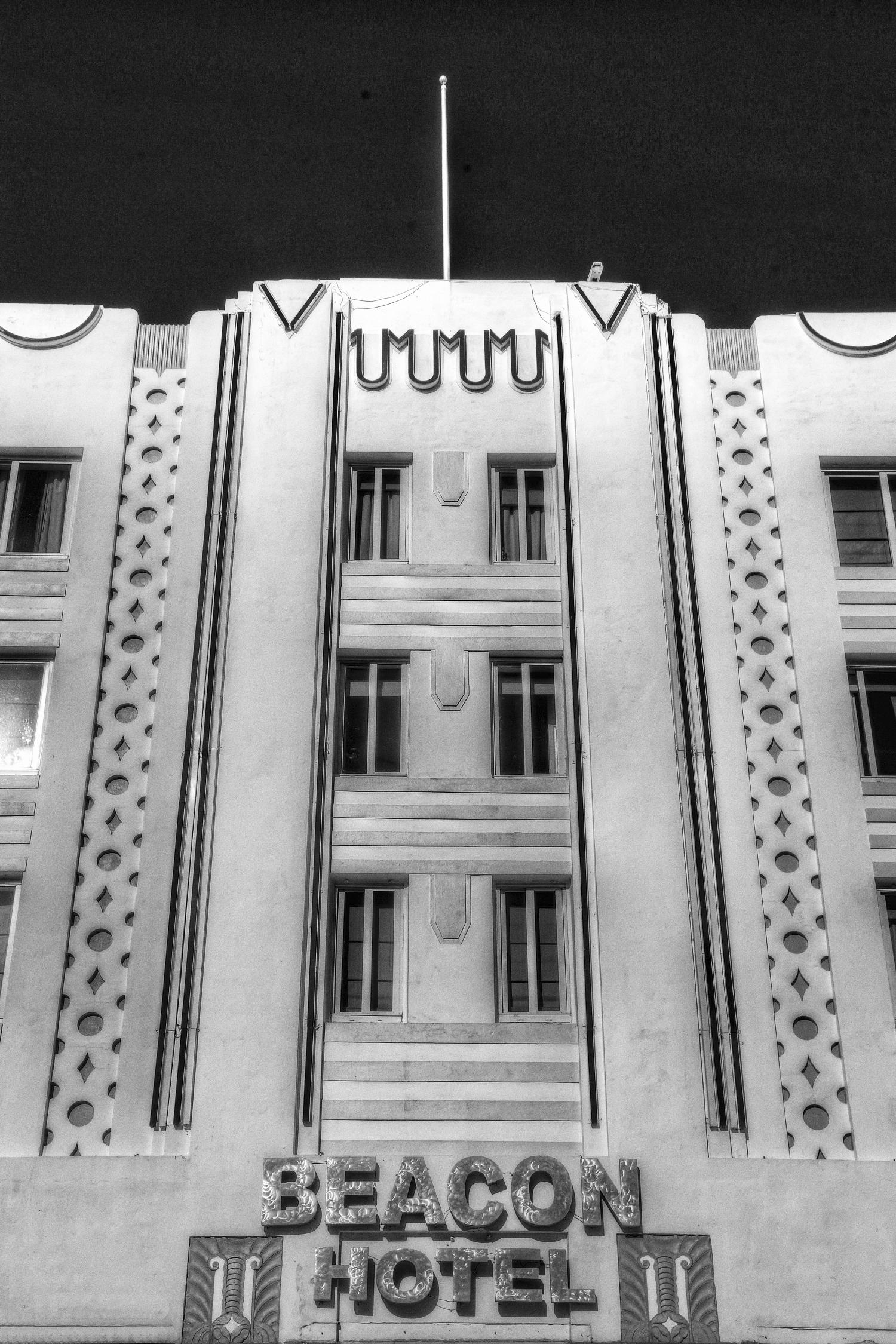 Beacon Hotel by Peter Dulis on GIANT ART - black architectural