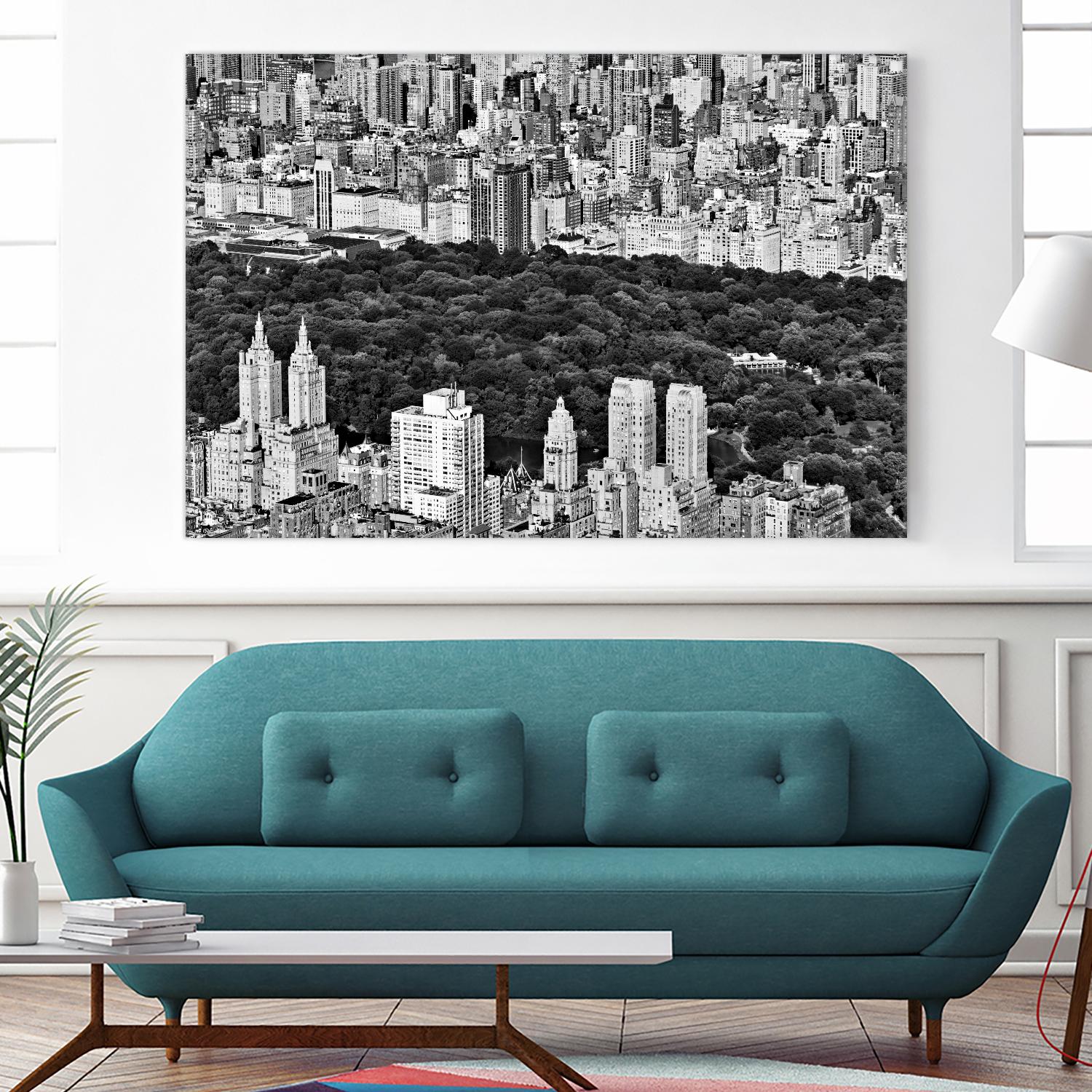NYC Central Park by Daniel Stein on GIANT ART - white city scene