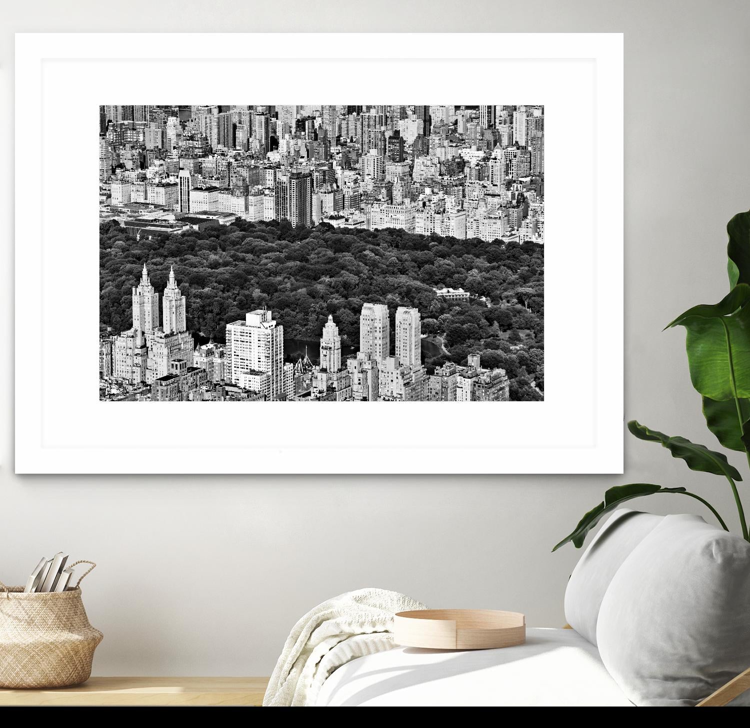 NYC Central Park by Daniel Stein on GIANT ART - white city scene