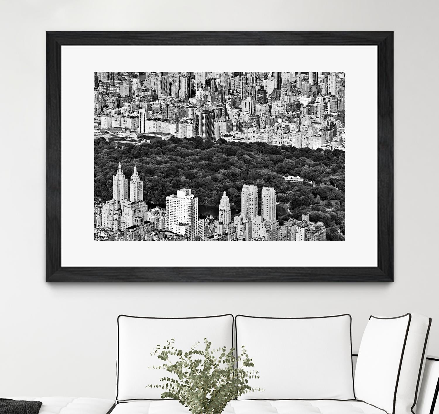 NYC Central Park by Daniel Stein on GIANT ART - white city scene