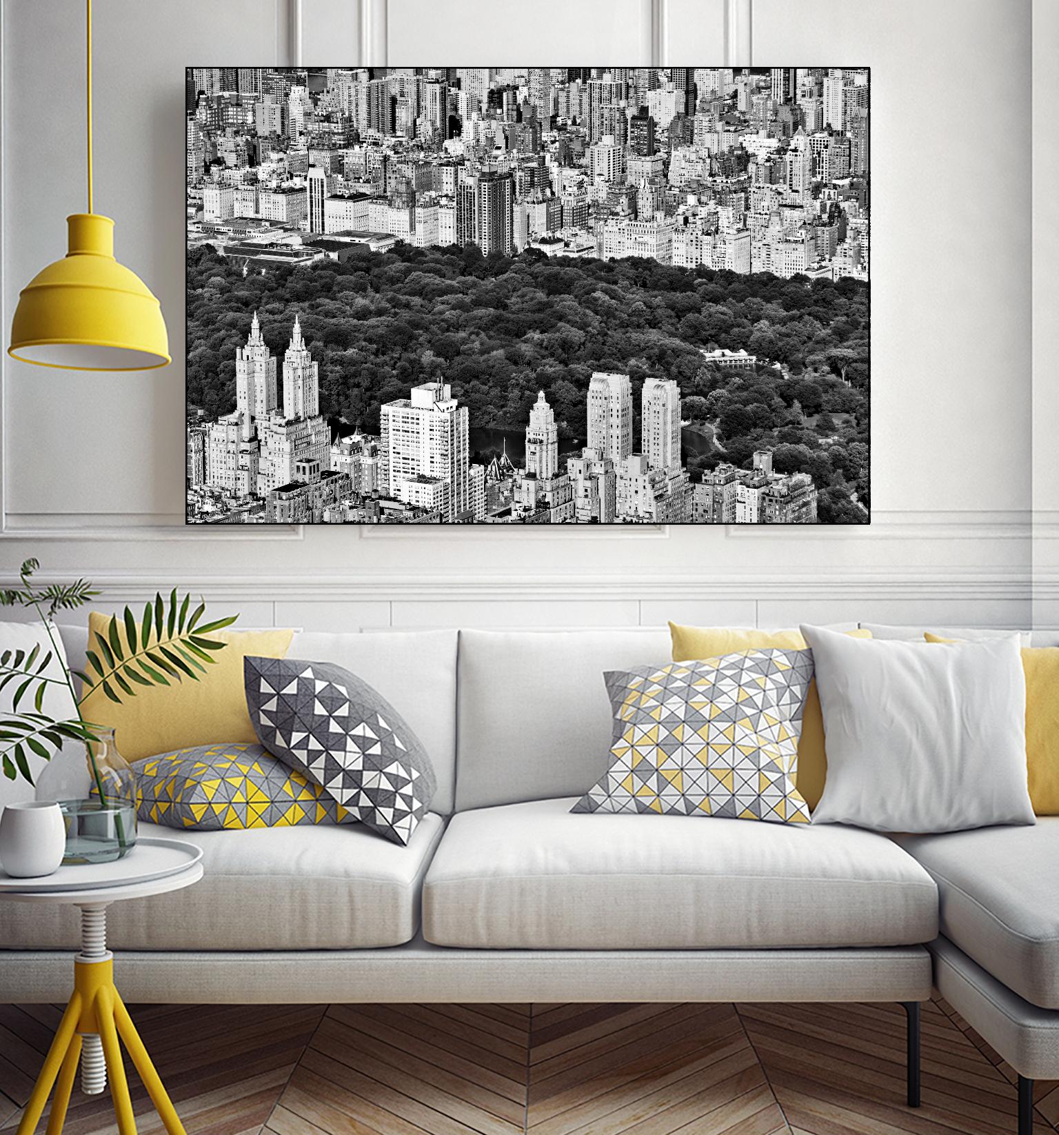 NYC Central Park by Daniel Stein on GIANT ART - white city scene
