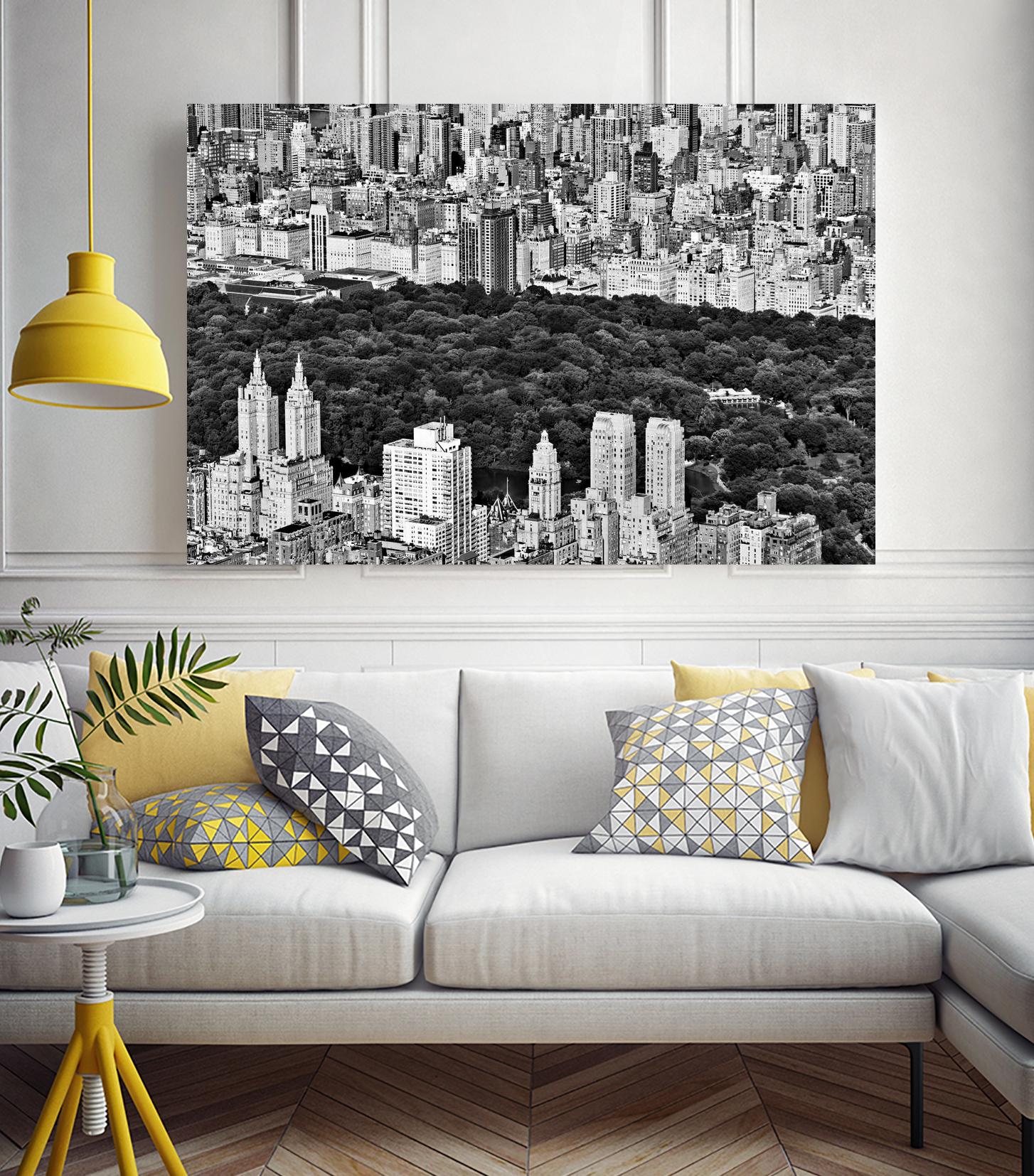 NYC Central Park by Daniel Stein on GIANT ART - white city scene