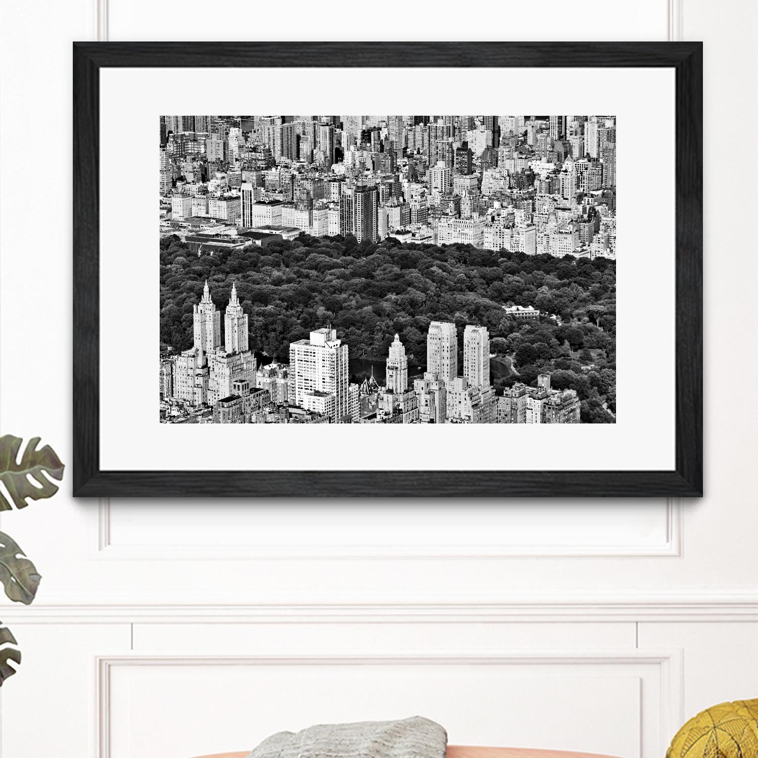 NYC Central Park by Daniel Stein on GIANT ART - white city scene