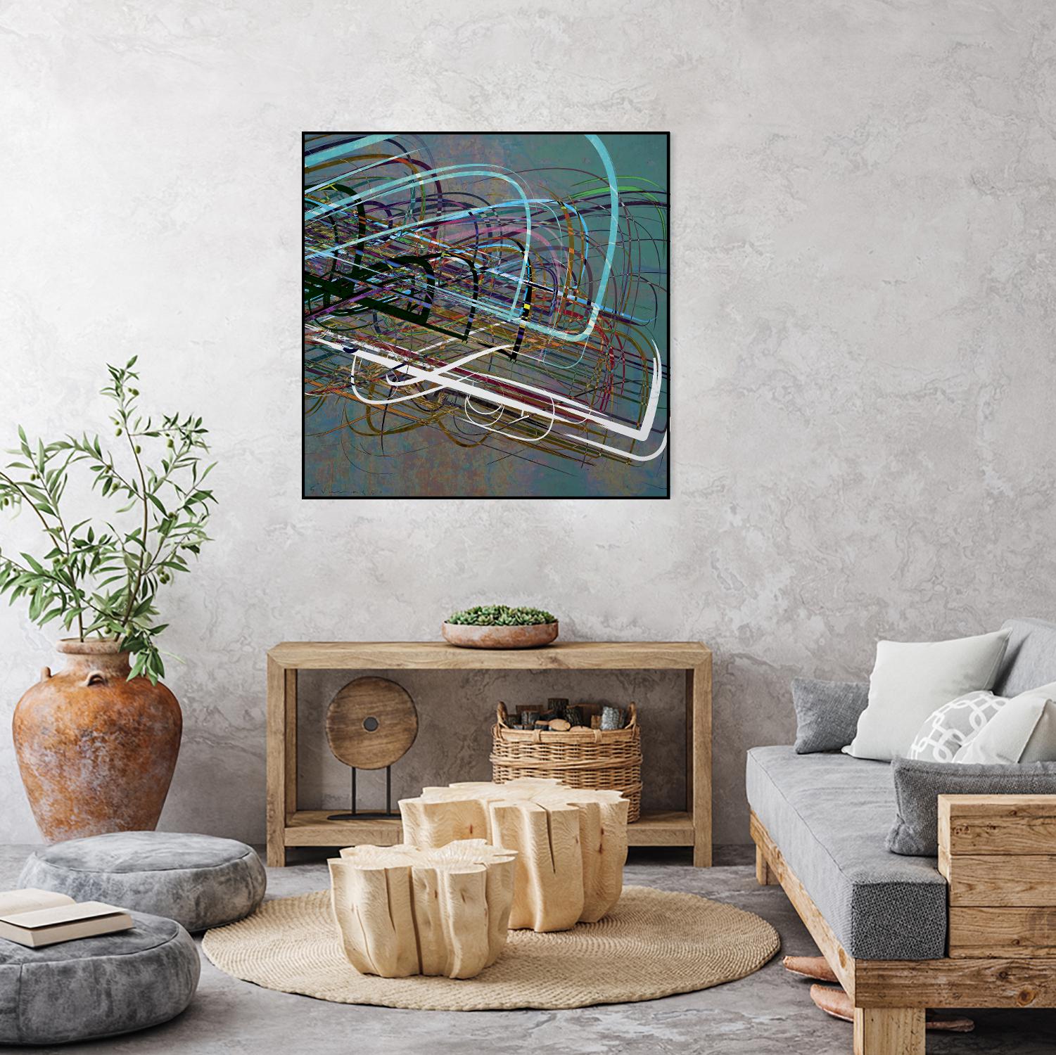 Electrical Currents III by Enrico Varrasso on GIANT ART - black abstract