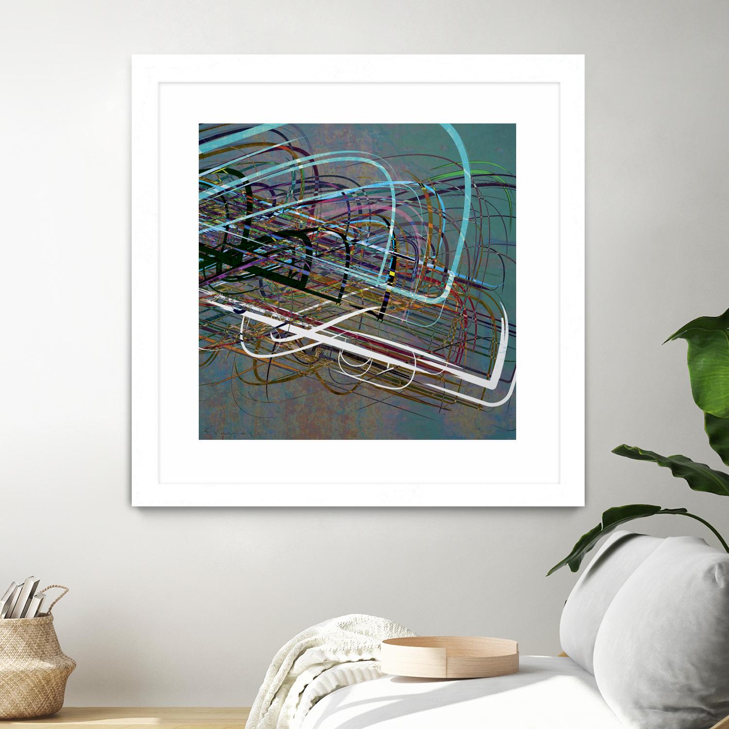 Electrical Currents III by Enrico Varrasso on GIANT ART - black abstract