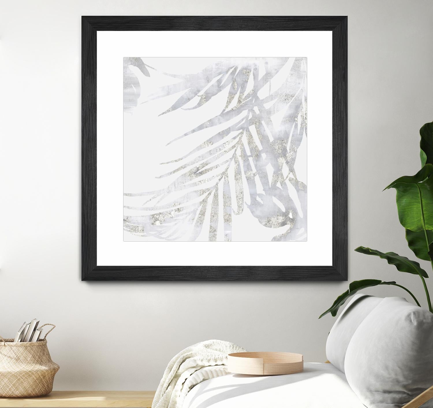 Faded Leaves II by Eva Watts on GIANT ART - grey botany