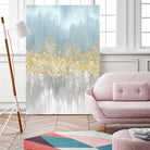 Neutral Wave Lenghts III by Eva Watts on GIANT ART - gold abstract