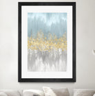 Neutral Wave Lenghts III by Eva Watts on GIANT ART - gold abstract