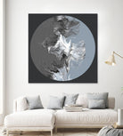 Centered Composed II by Eva Watts on GIANT ART - gray shapes round