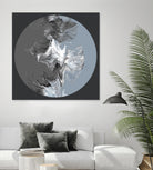 Centered Composed II by Eva Watts on GIANT ART - gray shapes round