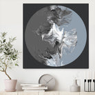 Centered Composed II by Eva Watts on GIANT ART - gray shapes round