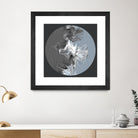 Centered Composed II by Eva Watts on GIANT ART - gray shapes round