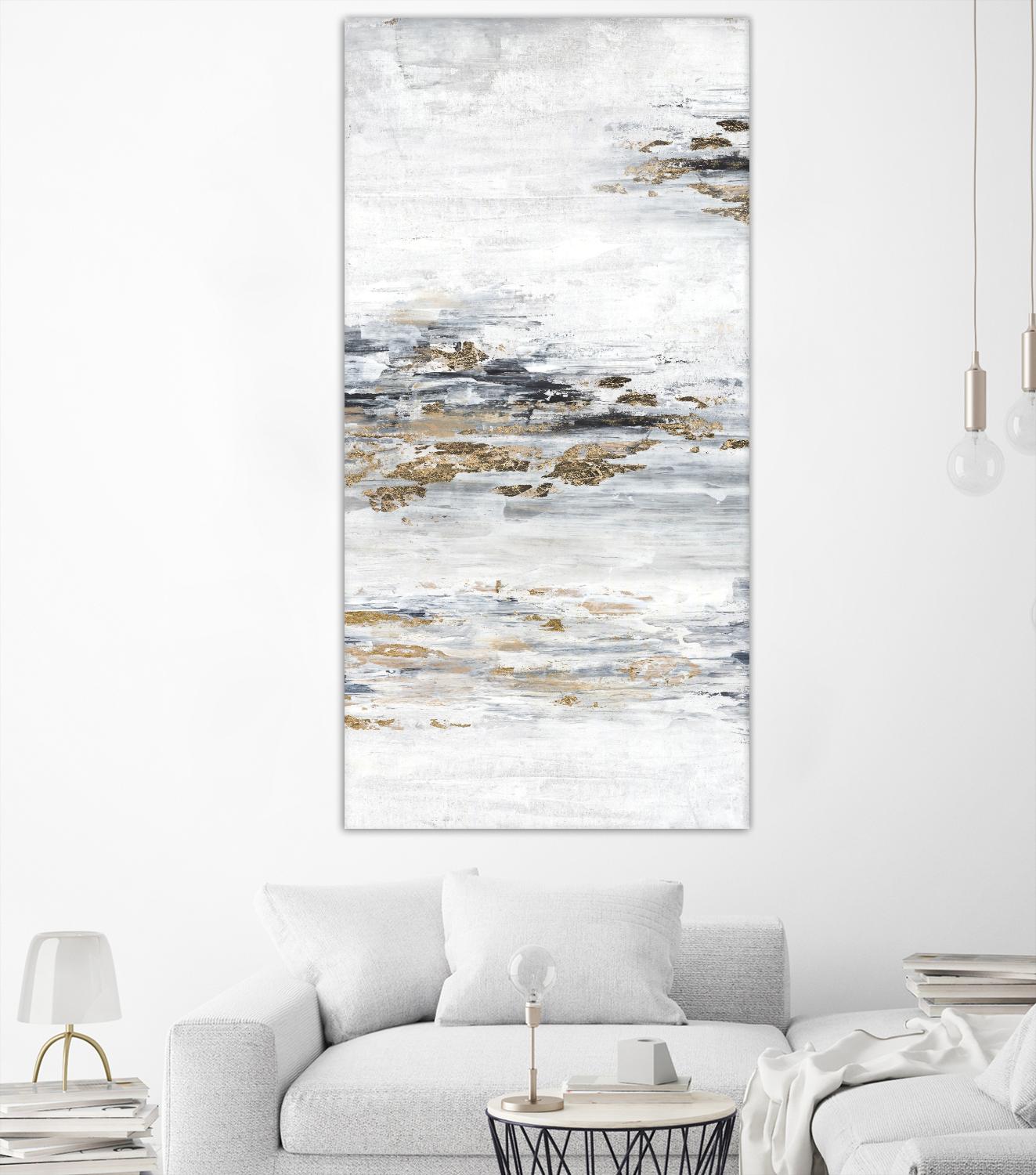 Memory I by Isabelle Z on GIANT ART - grey abstract
