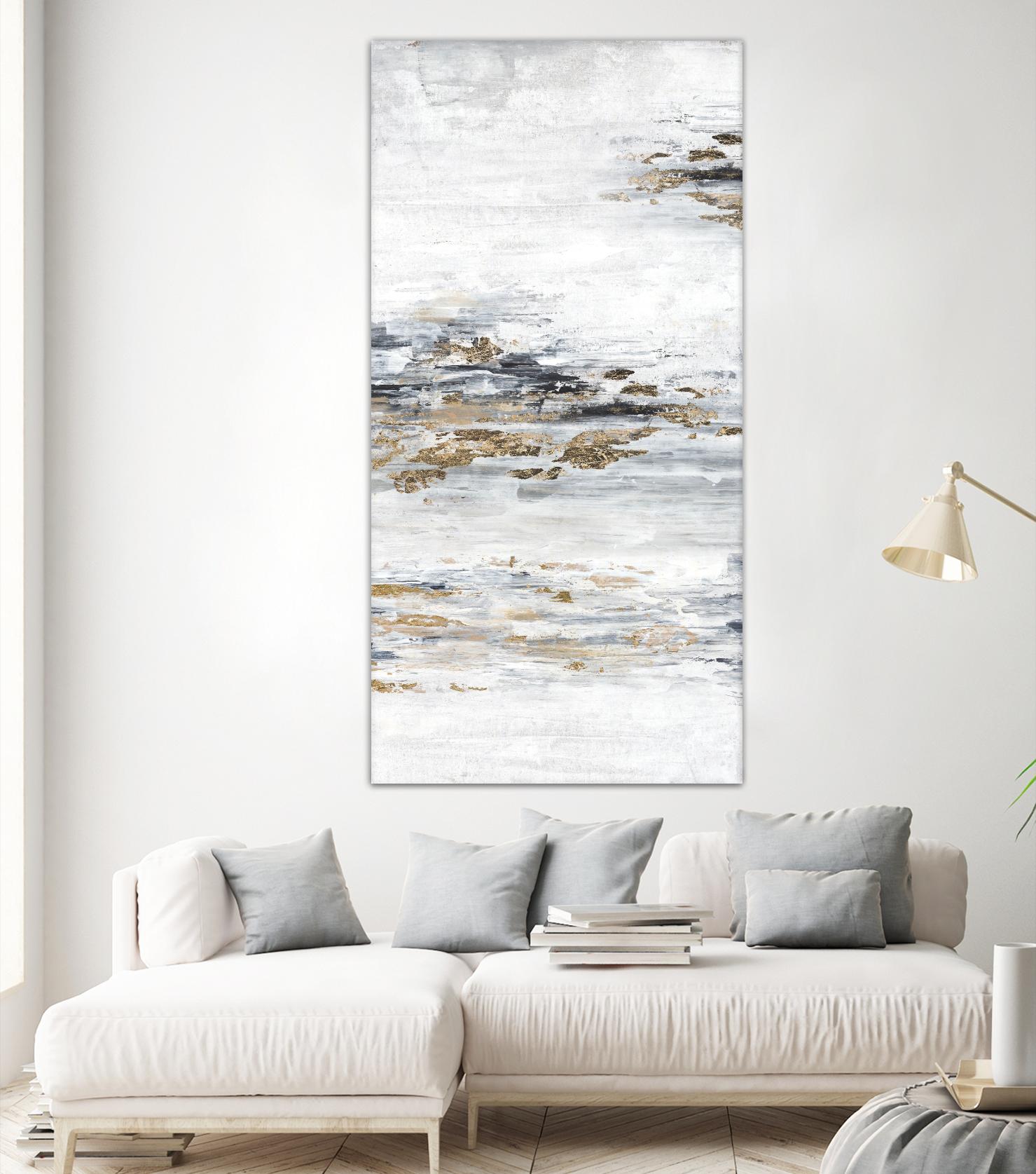 Memory I by Isabelle Z on GIANT ART - grey abstract