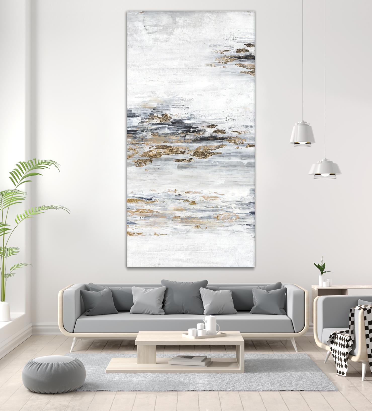 Memory I by Isabelle Z on GIANT ART - grey abstract
