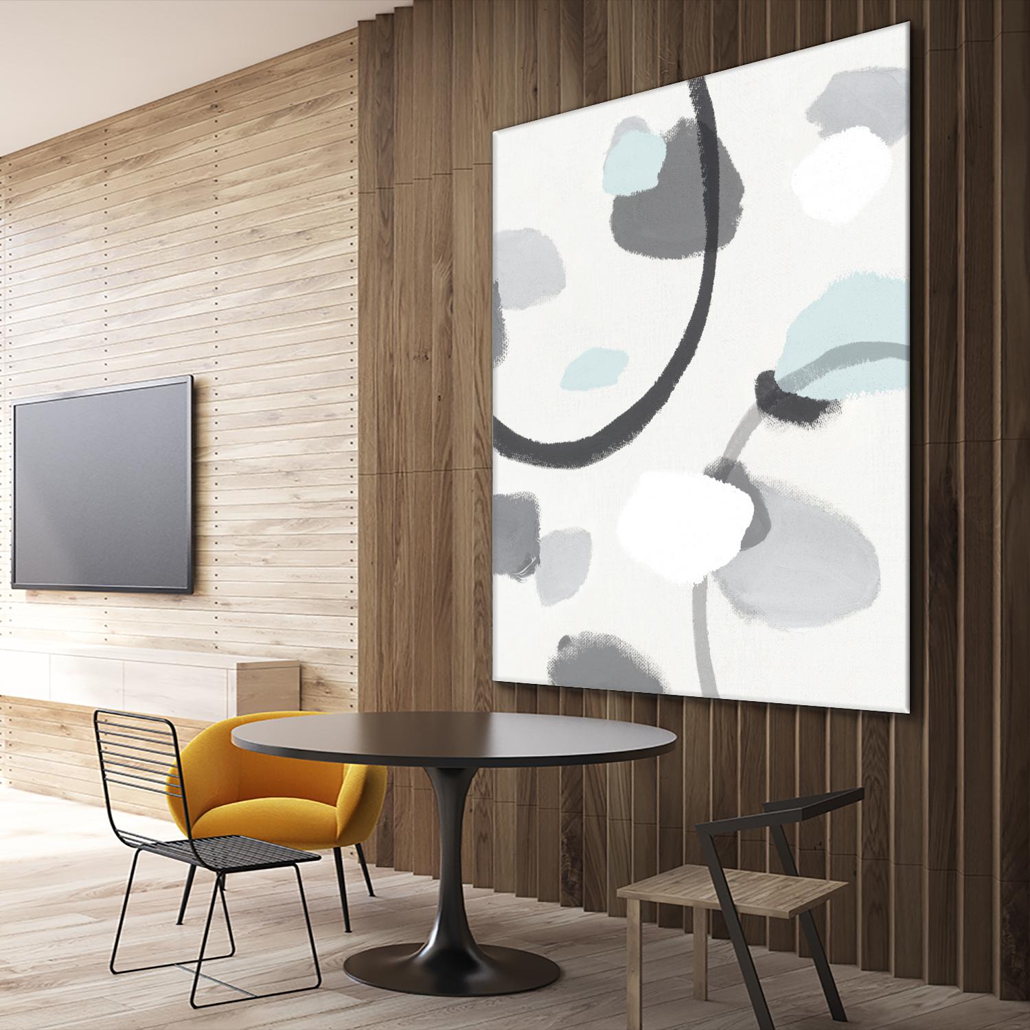Grey I by Isabelle Z on GIANT ART - grey abstract