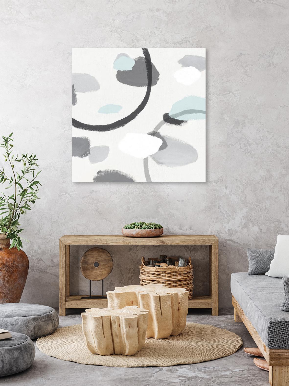Grey I by Isabelle Z on GIANT ART - grey abstract