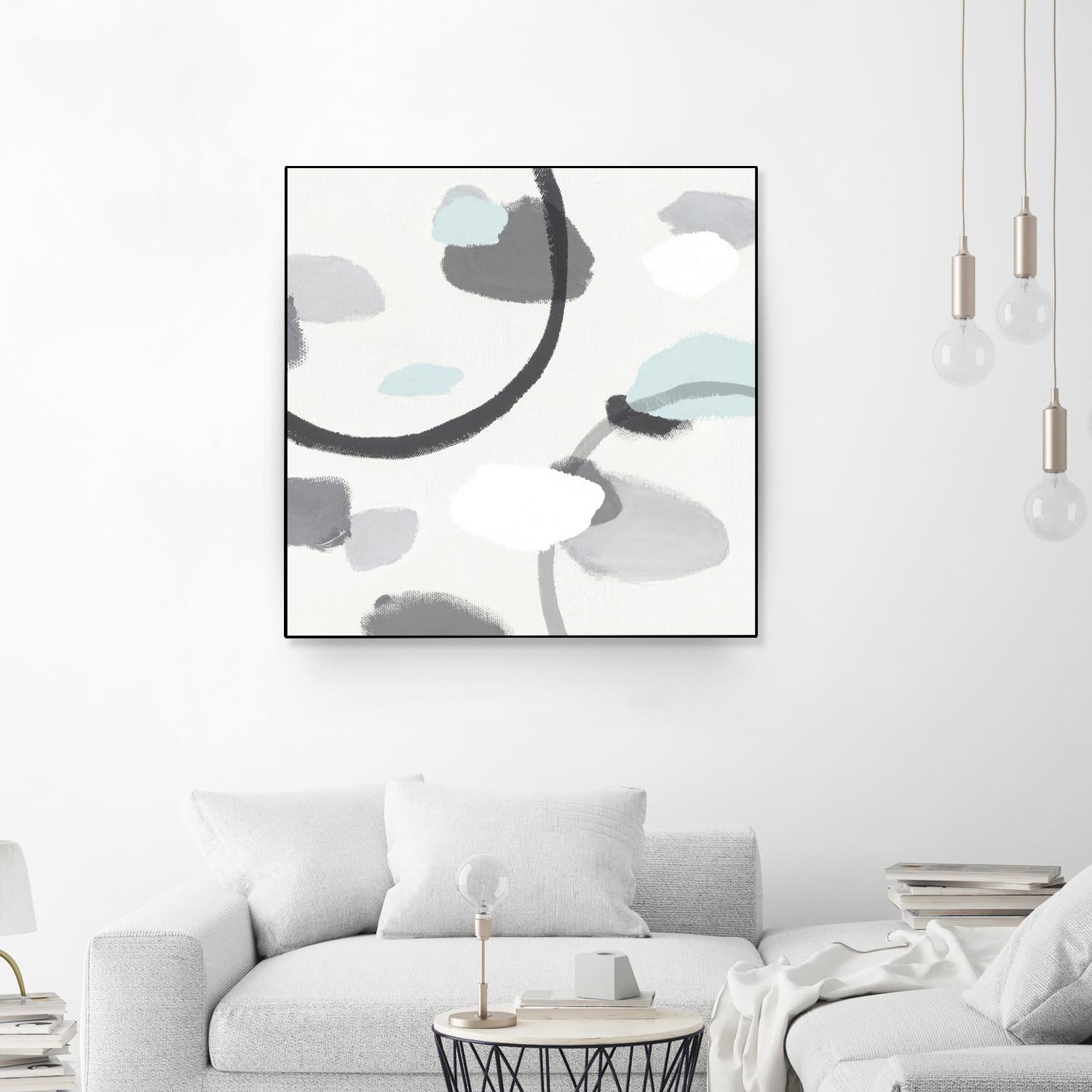 Grey I by Isabelle Z on GIANT ART - grey abstract