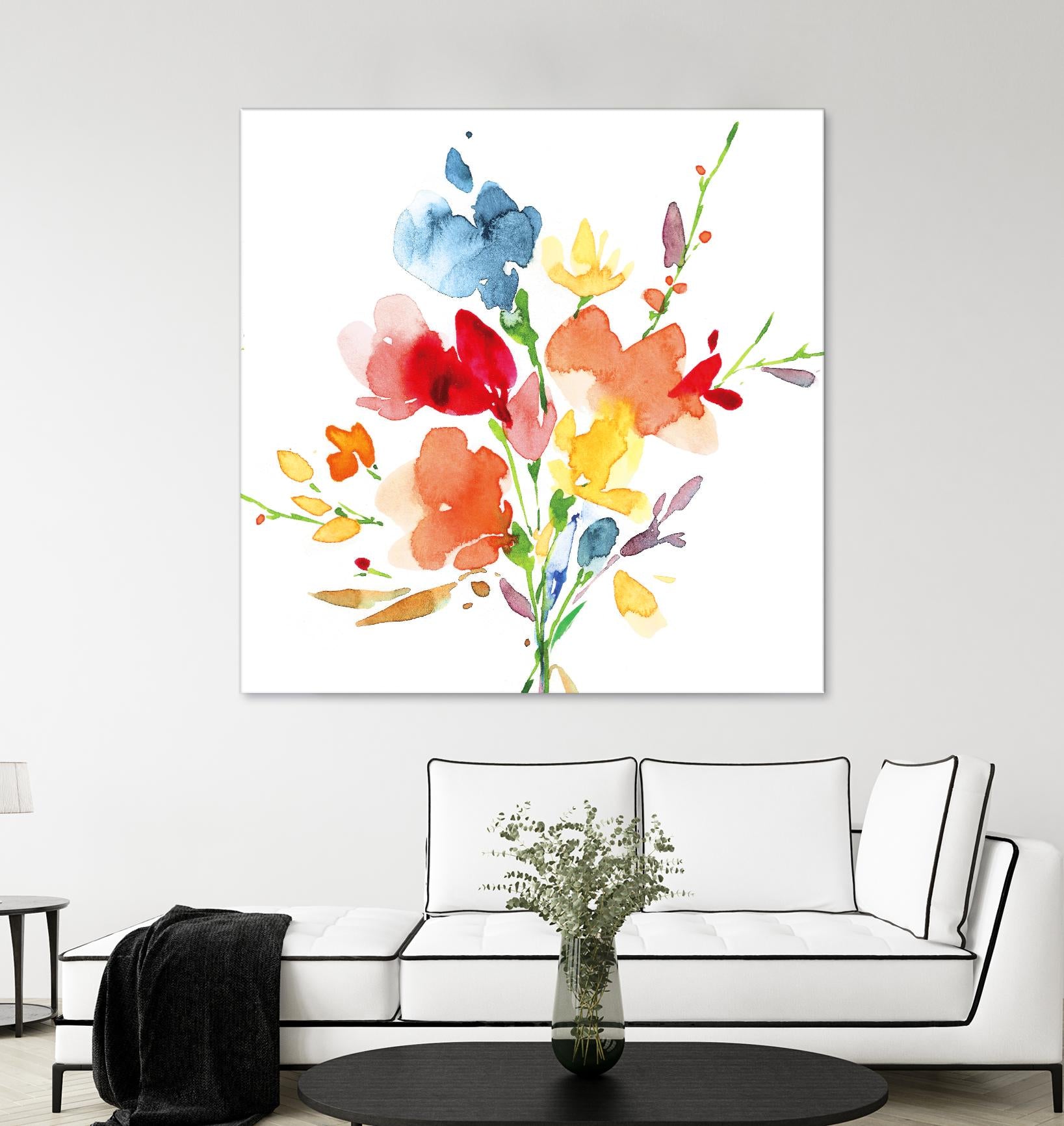 Bouquet by Isabelle Z on GIANT ART - white floral