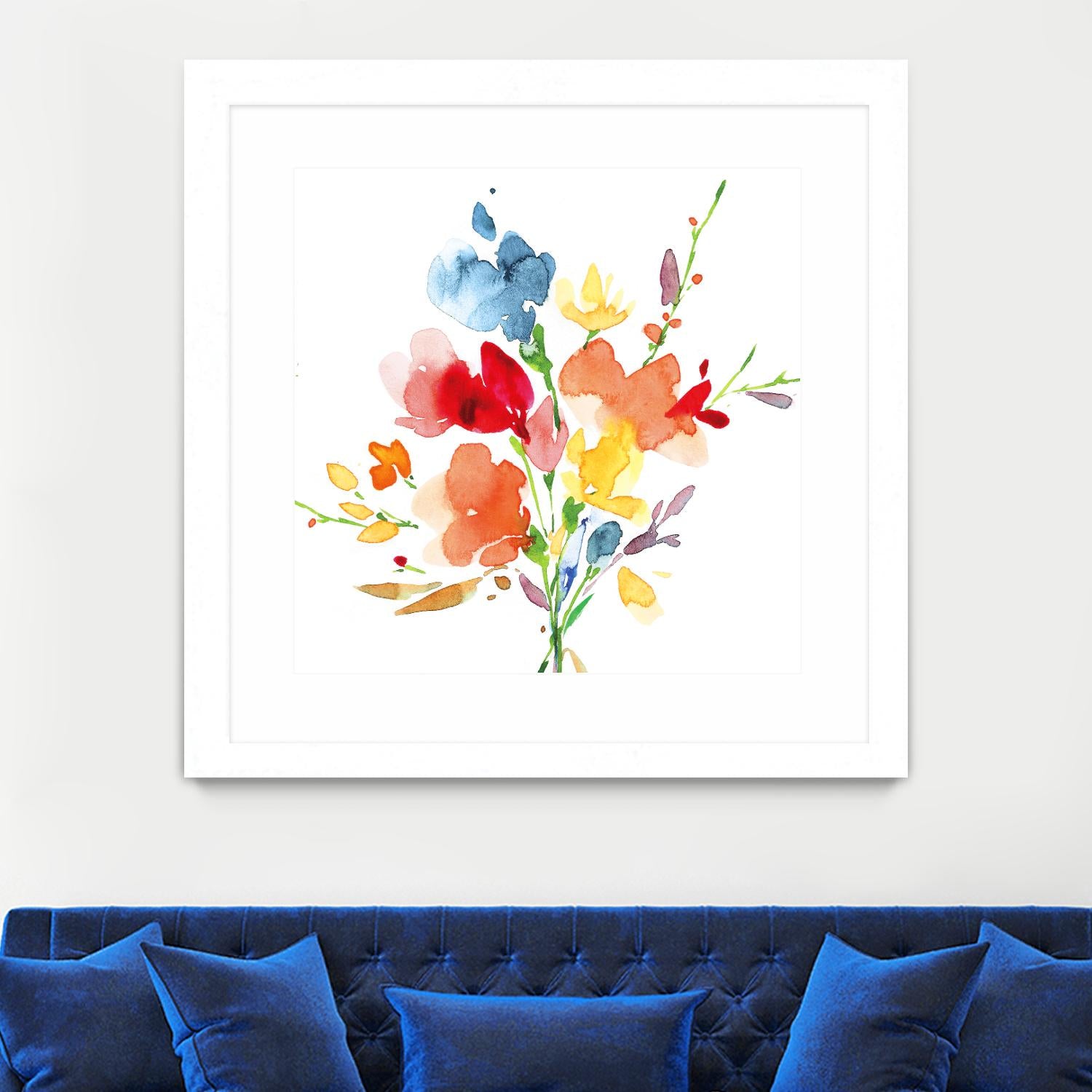 Bouquet by Isabelle Z on GIANT ART - white floral