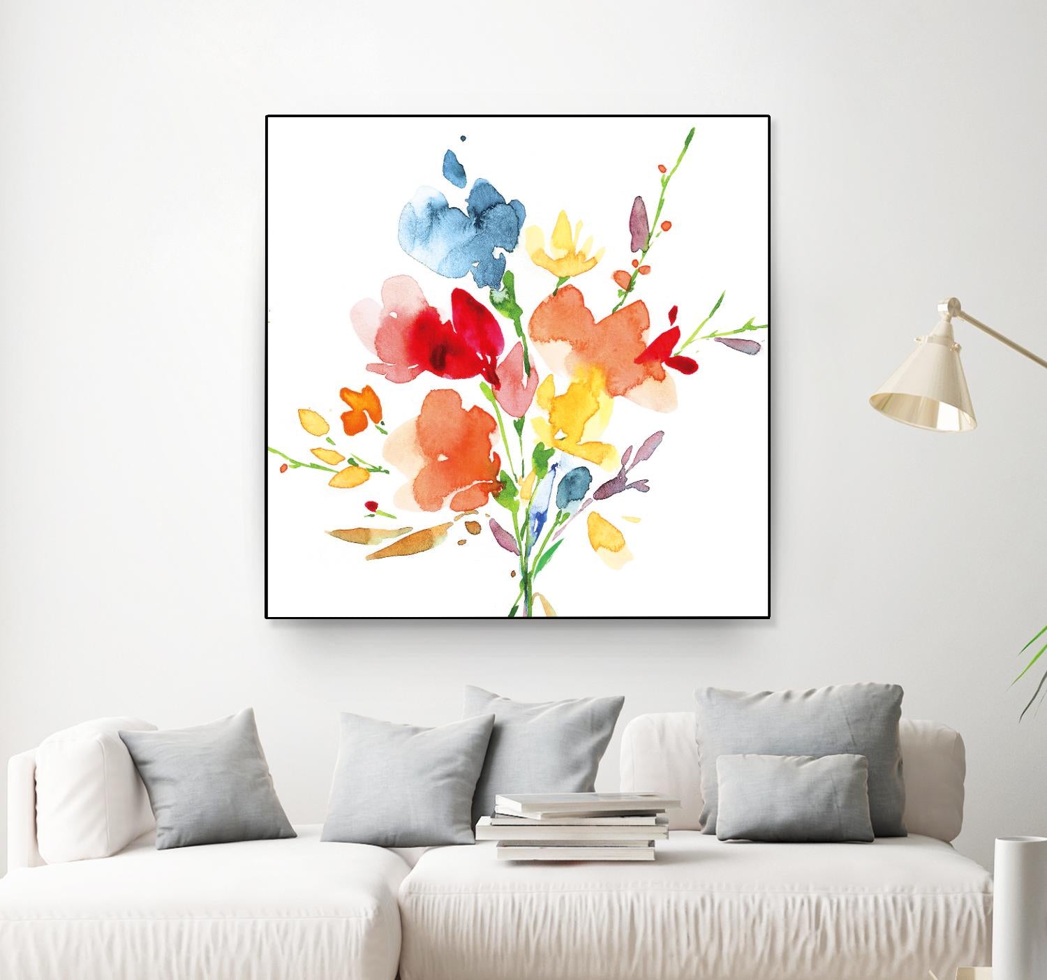 Bouquet by Isabelle Z on GIANT ART - white floral