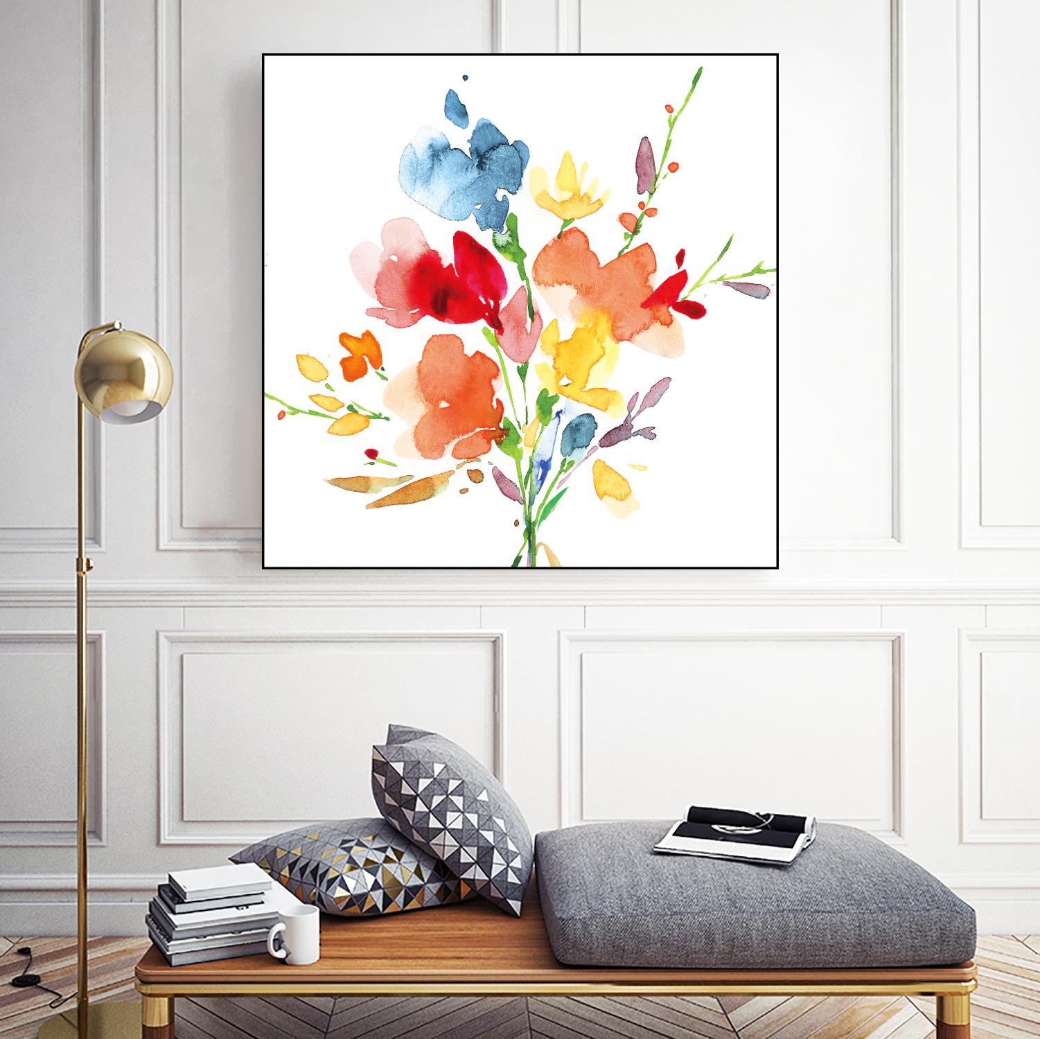 Bouquet by Isabelle Z on GIANT ART - white floral
