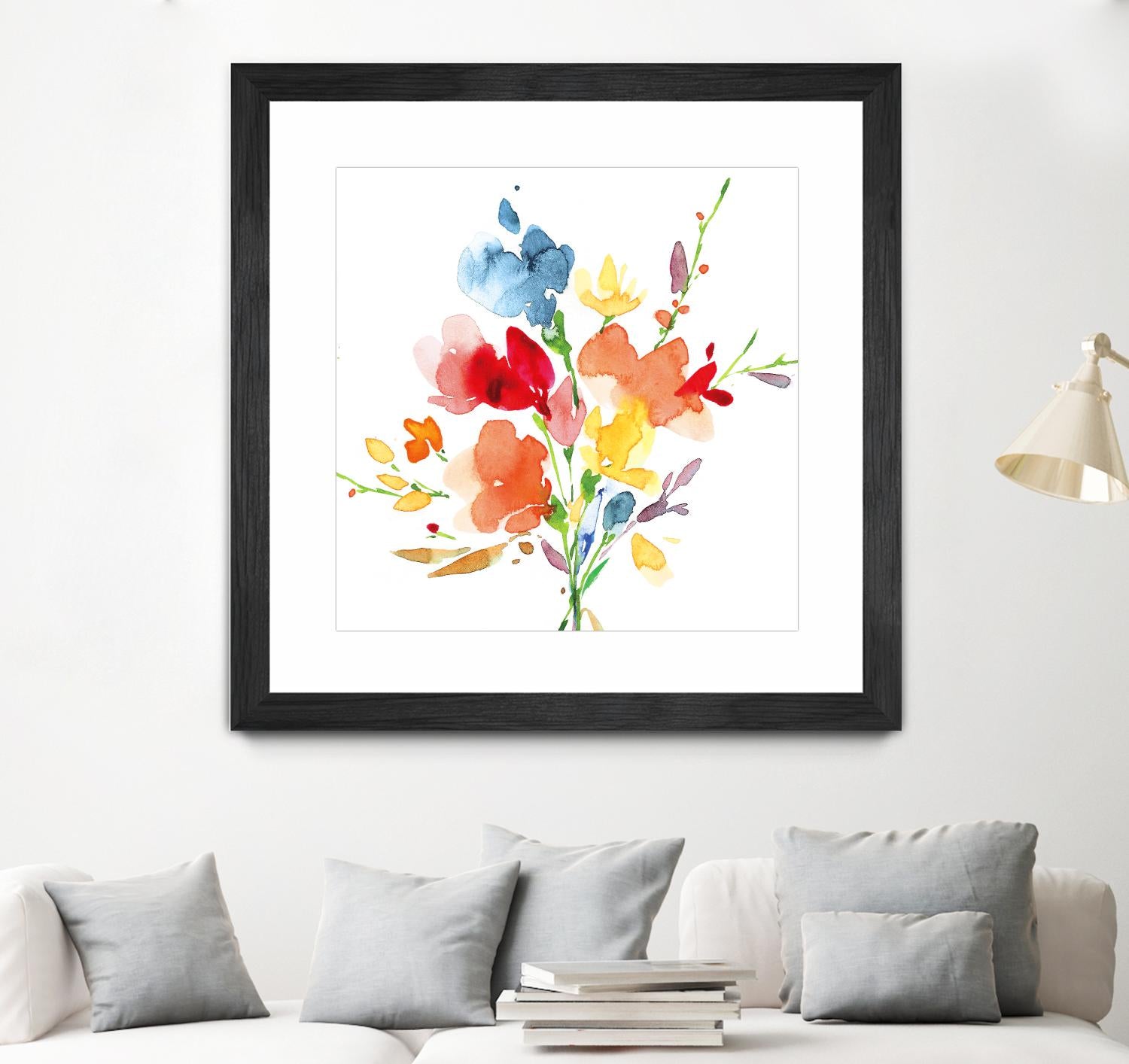 Bouquet by Isabelle Z on GIANT ART - white floral
