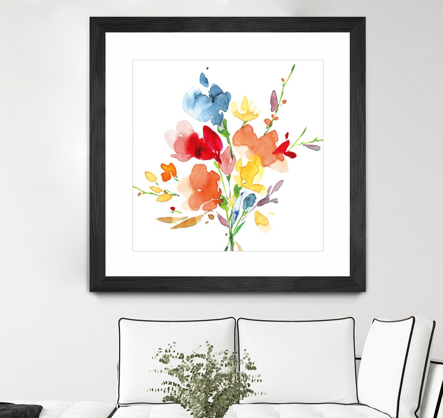 Bouquet by Isabelle Z on GIANT ART - white floral