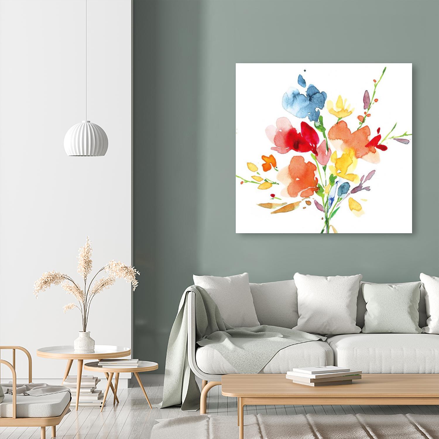 Bouquet by Isabelle Z on GIANT ART - orange flowers