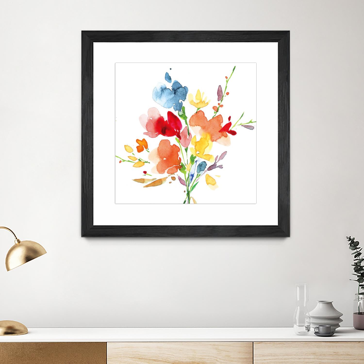 Bouquet by Isabelle Z on GIANT ART - white floral