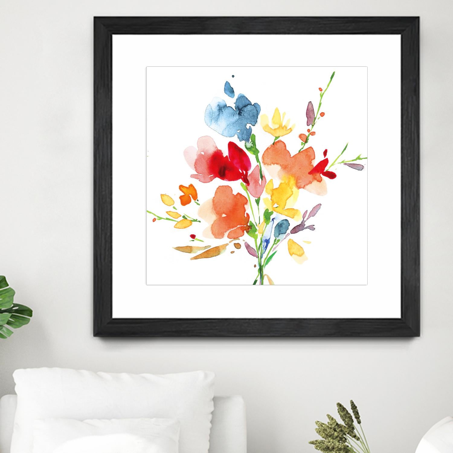 Bouquet by Isabelle Z on GIANT ART - white floral