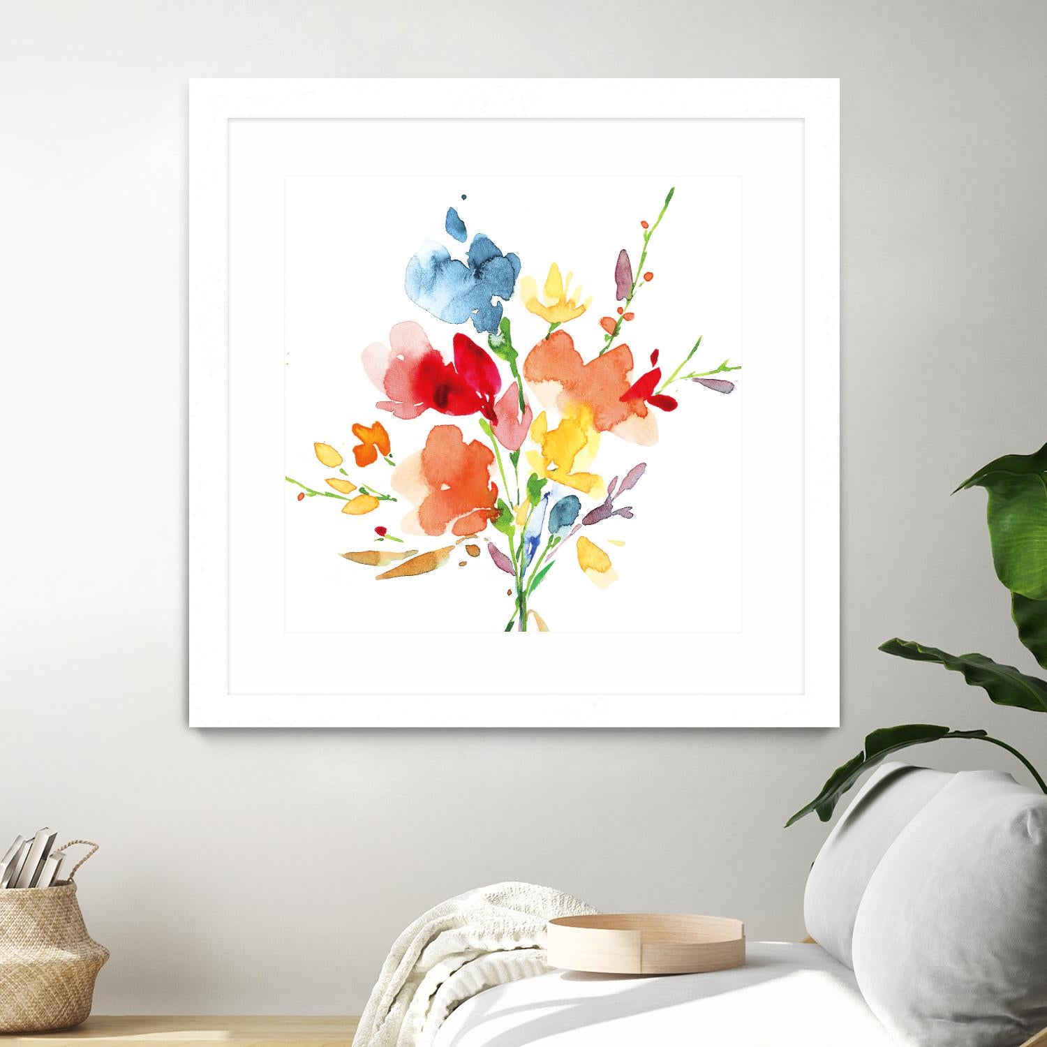 Bouquet by Isabelle Z on GIANT ART - white floral