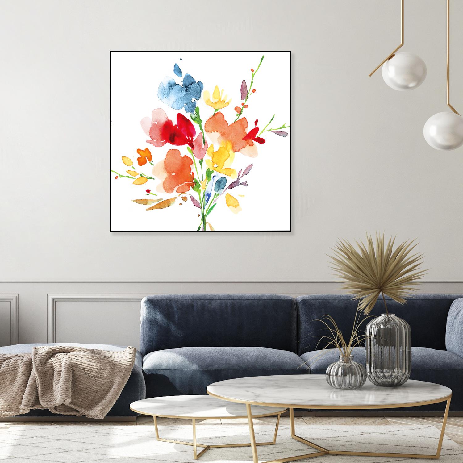 Bouquet by Isabelle Z on GIANT ART - white floral