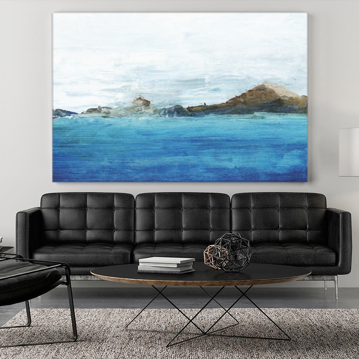 Coastal Views by Isabelle Z on GIANT ART - white landscape