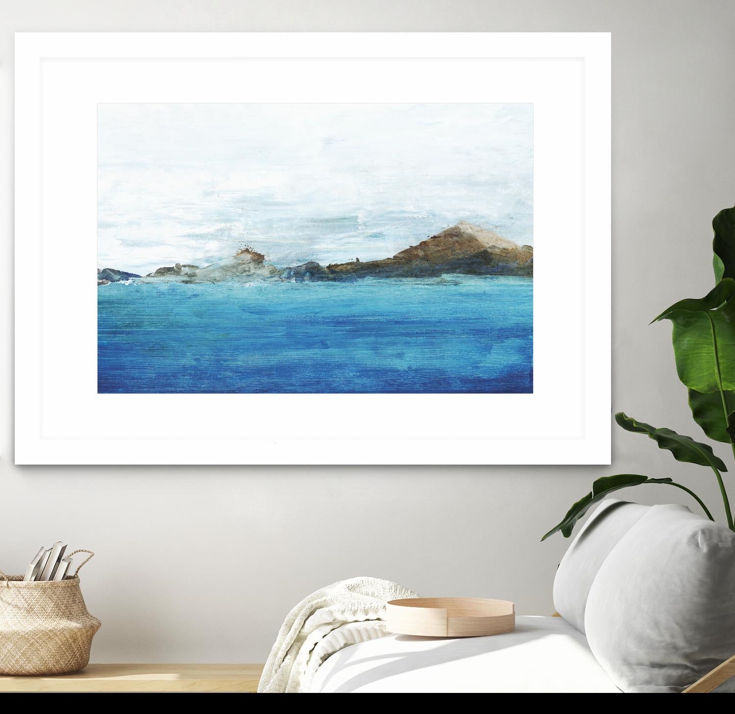 Coastal Views by Isabelle Z on GIANT ART - white landscape