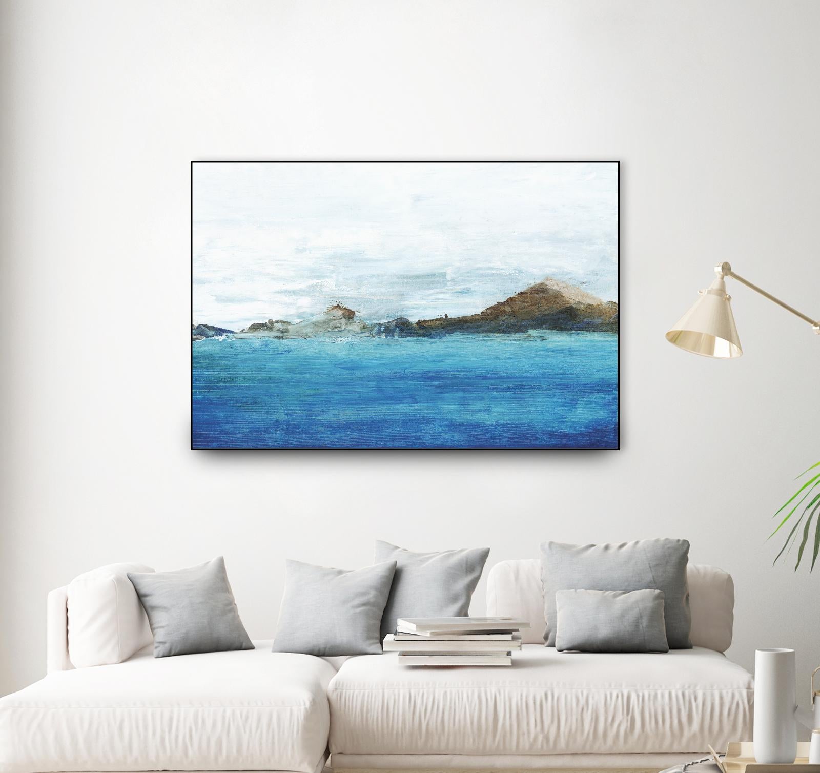 Coastal Views by Isabelle Z on GIANT ART - white landscape