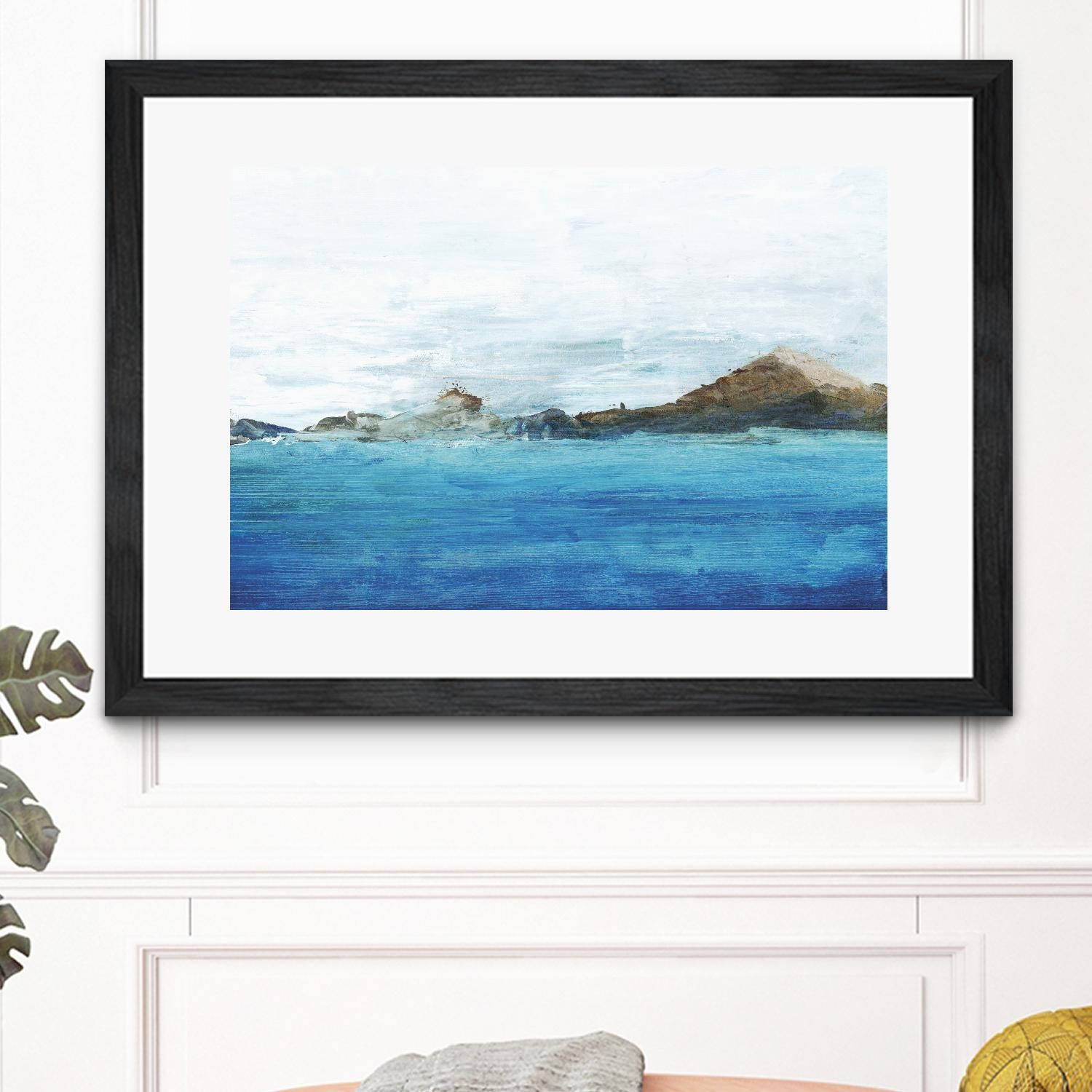 Coastal Views by Isabelle Z on GIANT ART - white landscape