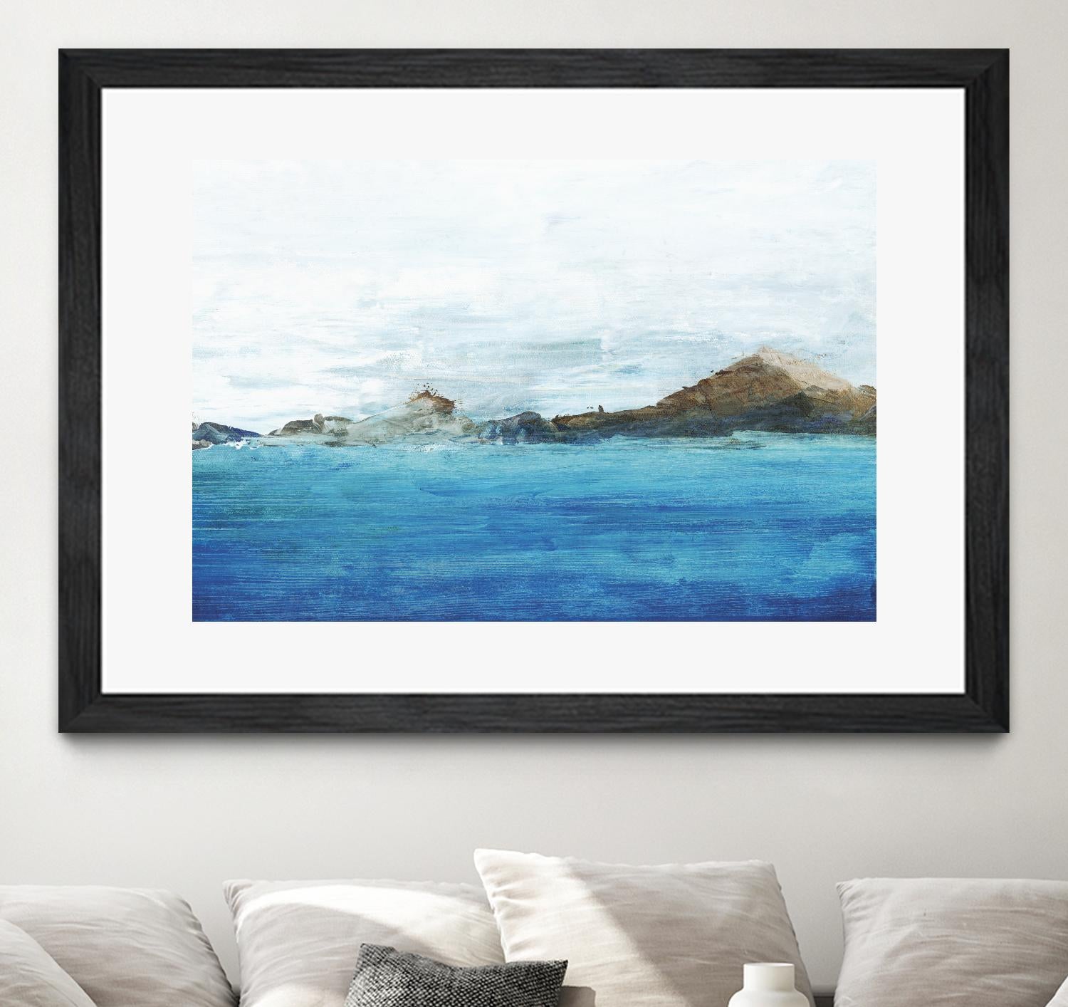 Coastal Views by Isabelle Z on GIANT ART - white landscape