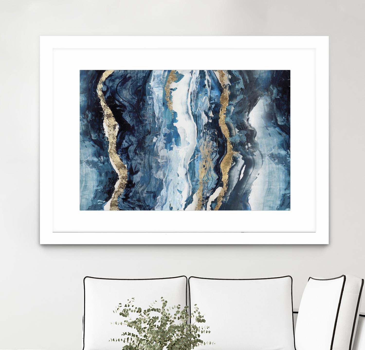 Effectus I by Isabelle Z on GIANT ART - white abstract