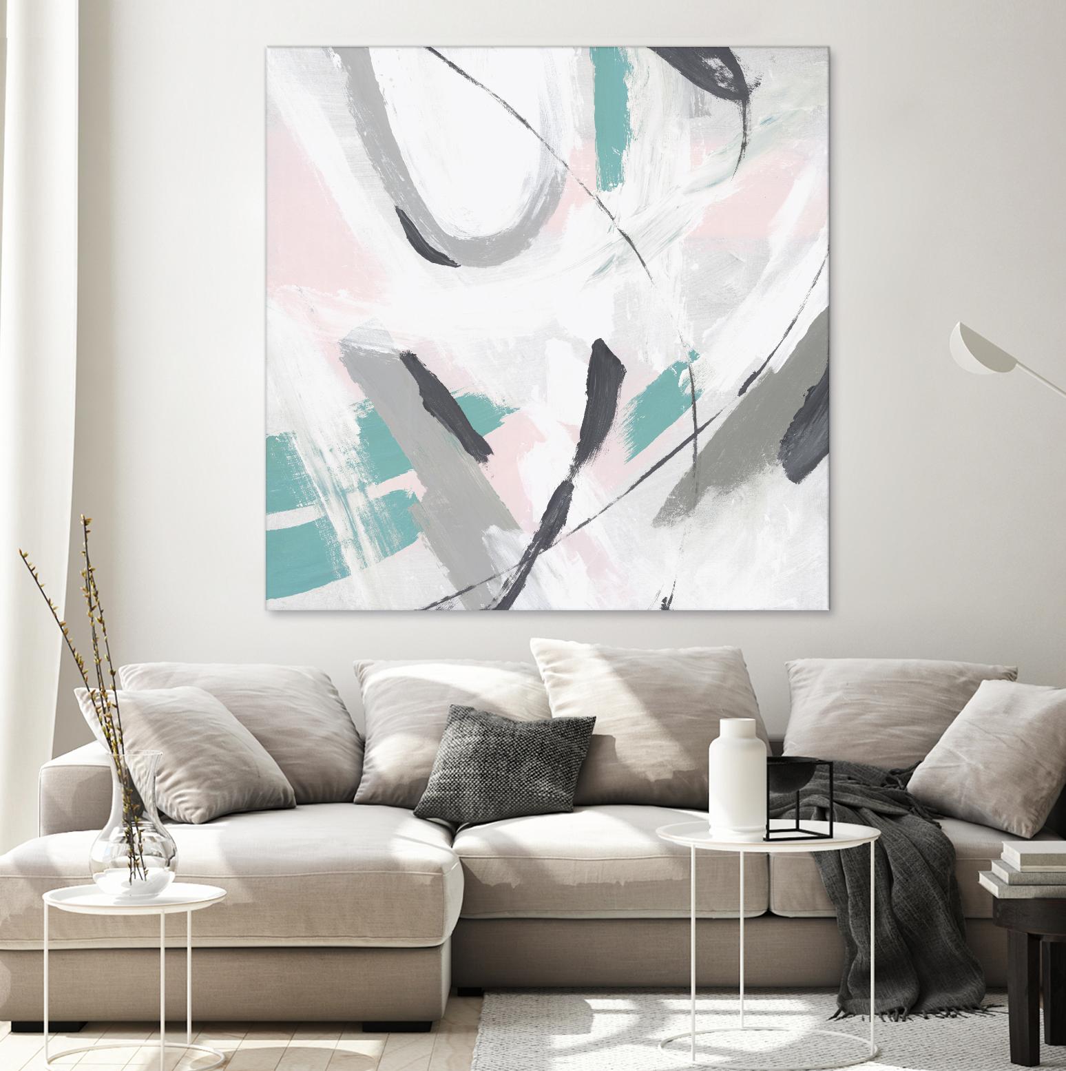 Neutre I by Isabelle Z on GIANT ART - grey abstract