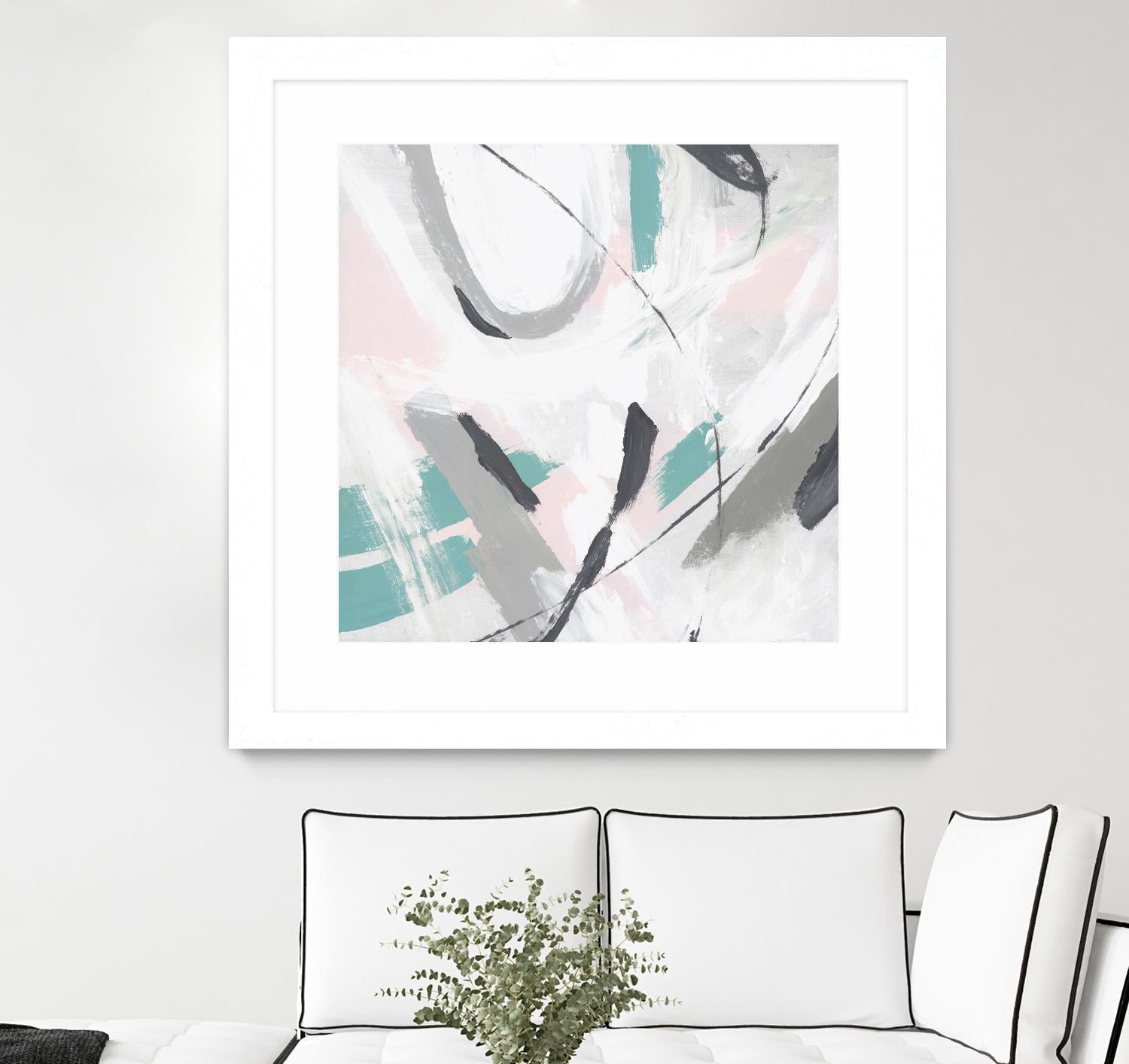 Neutre I by Isabelle Z on GIANT ART - grey abstract
