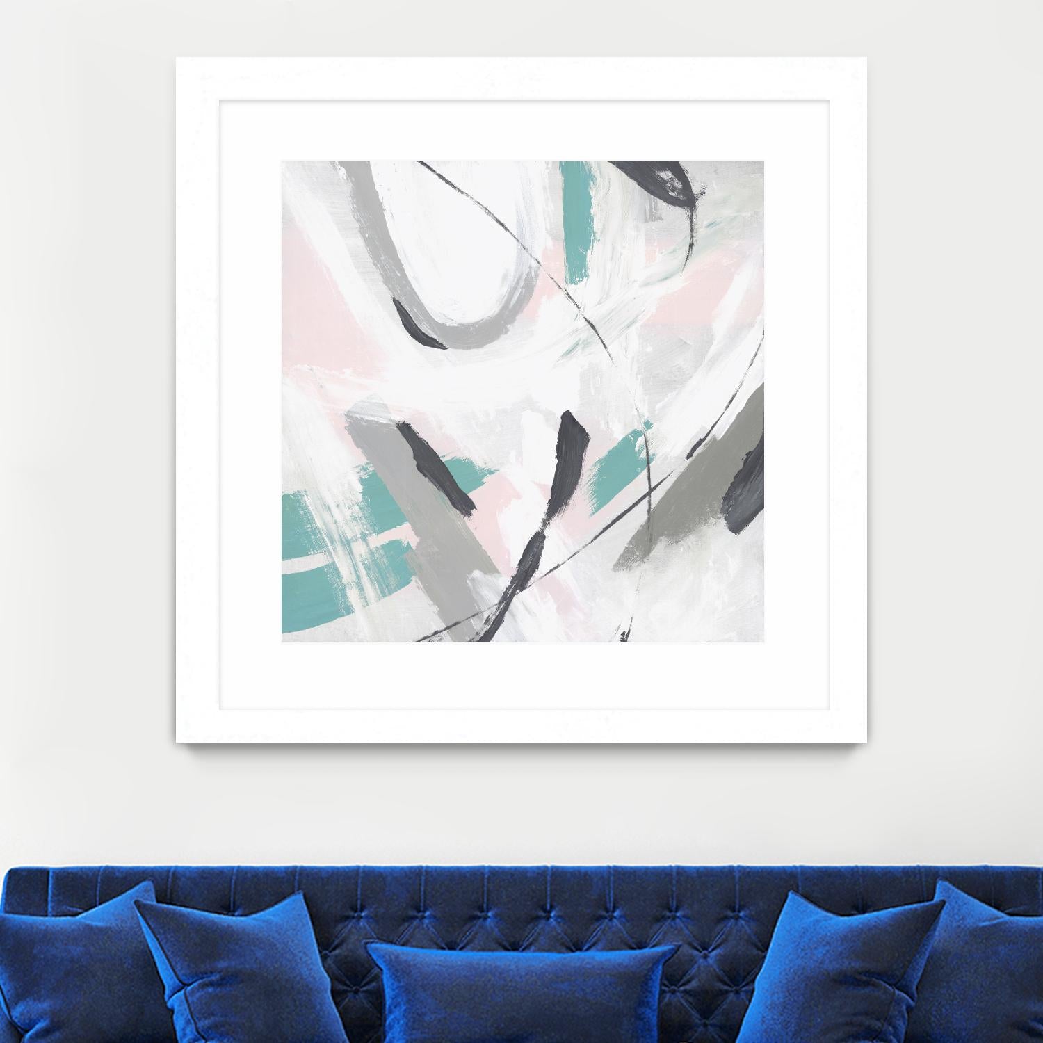 Neutre I by Isabelle Z on GIANT ART - grey abstract