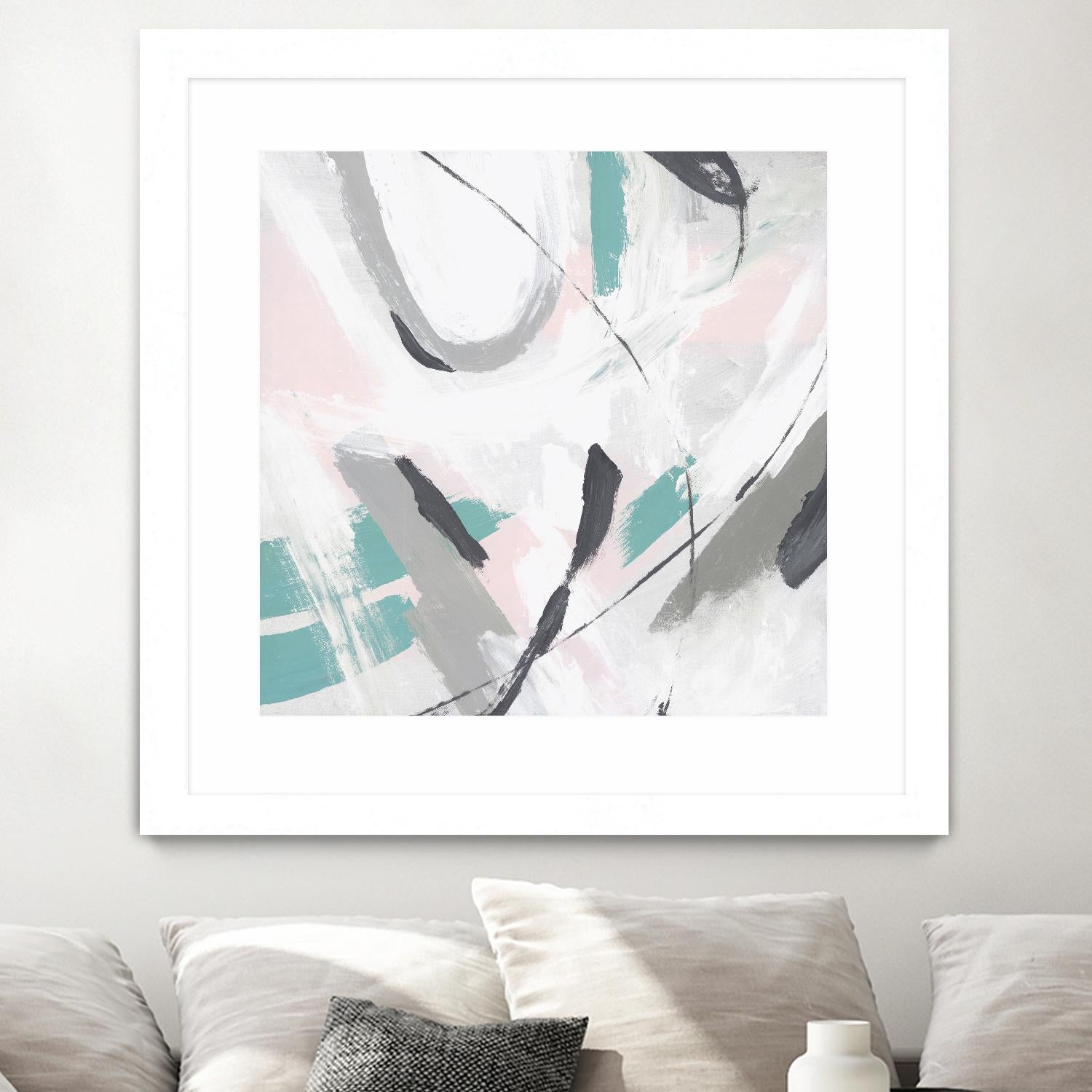Neutre I by Isabelle Z on GIANT ART - grey abstract