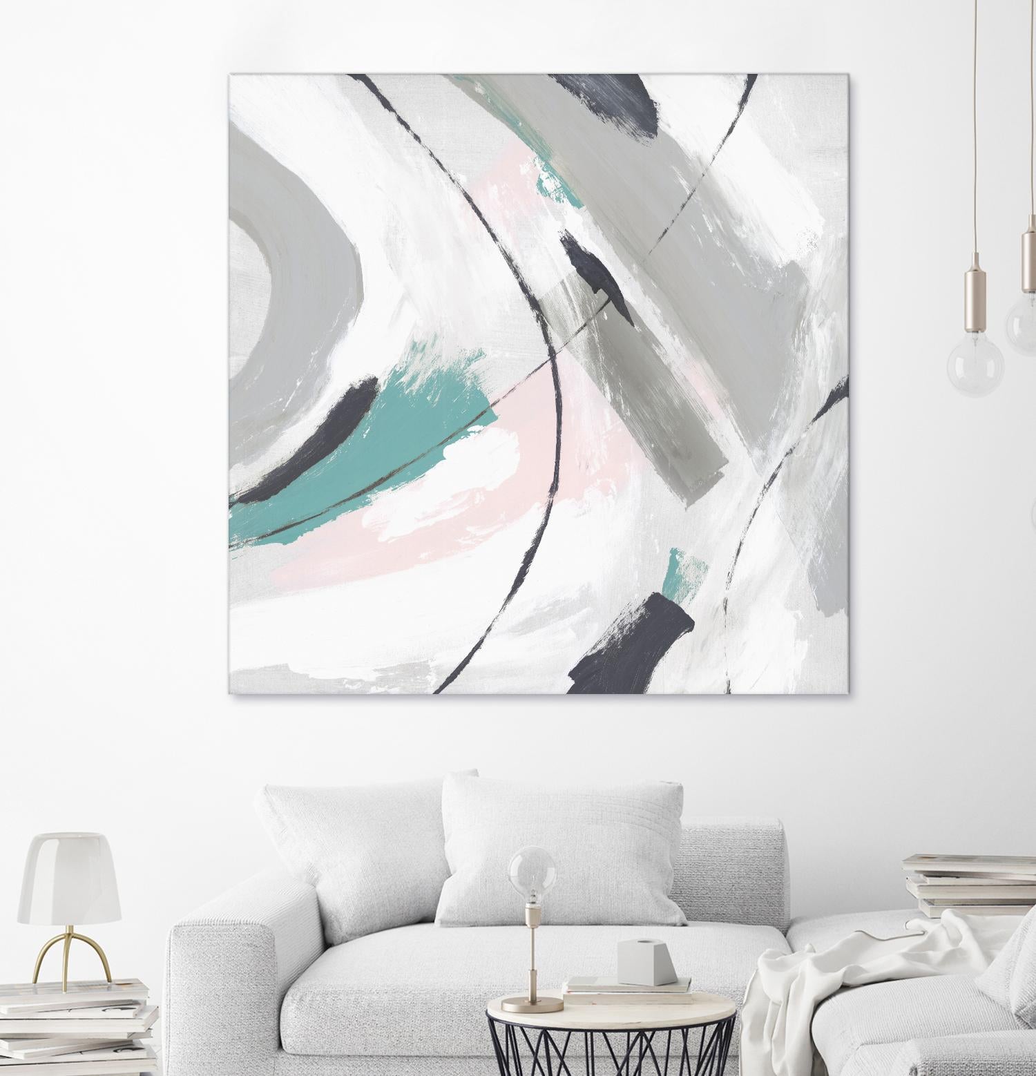 Neutre II by Isabelle Z on GIANT ART - grey abstract