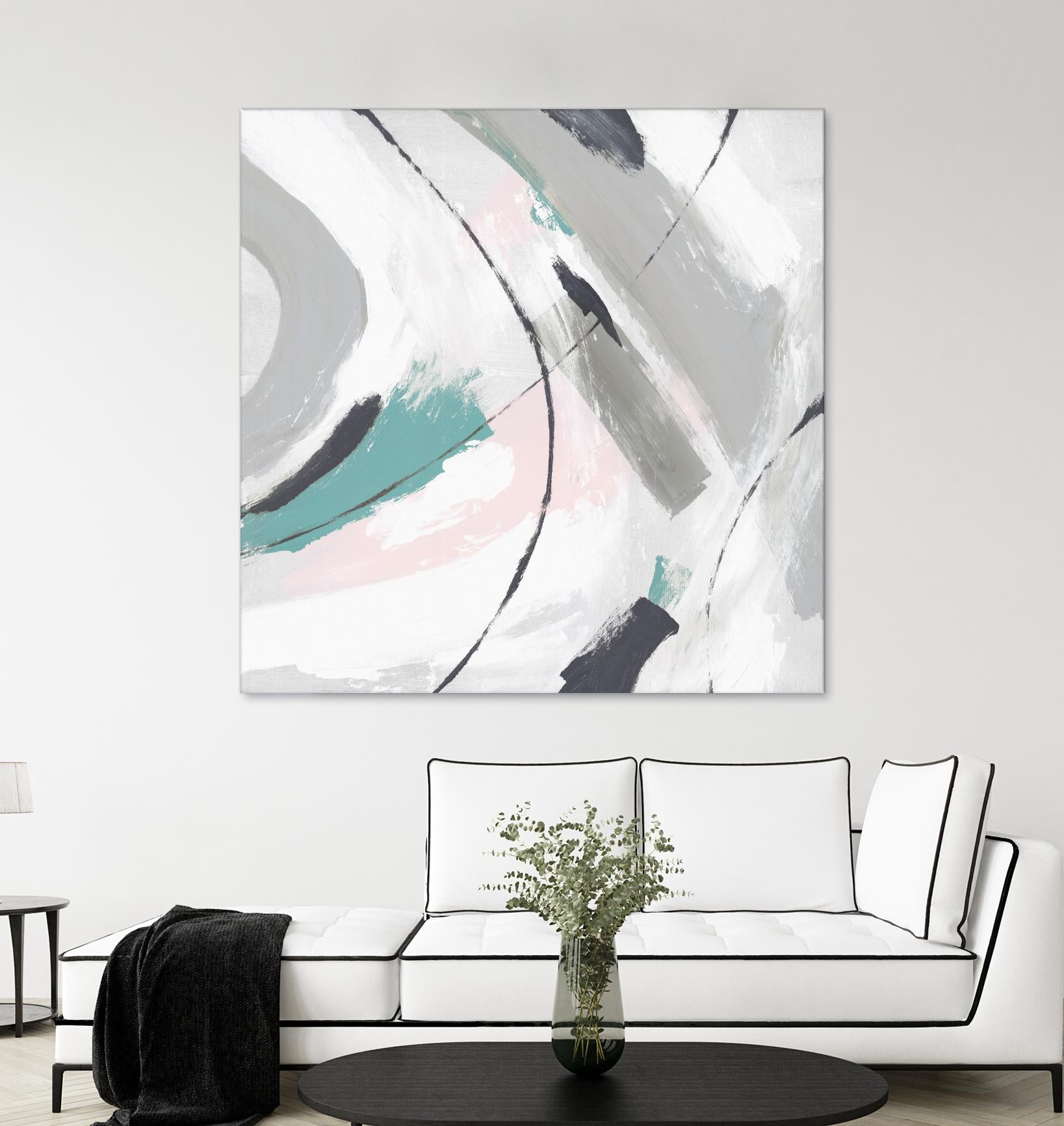 Neutre II by Isabelle Z on GIANT ART - grey abstract